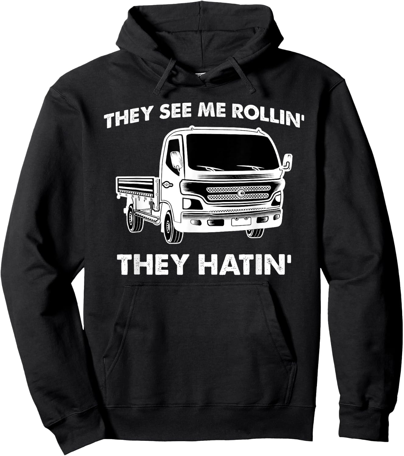 Japan Mini Truck Kei Car Cab Over Compact 4wd Off Road Truck Hoodie - Hoodie | Black