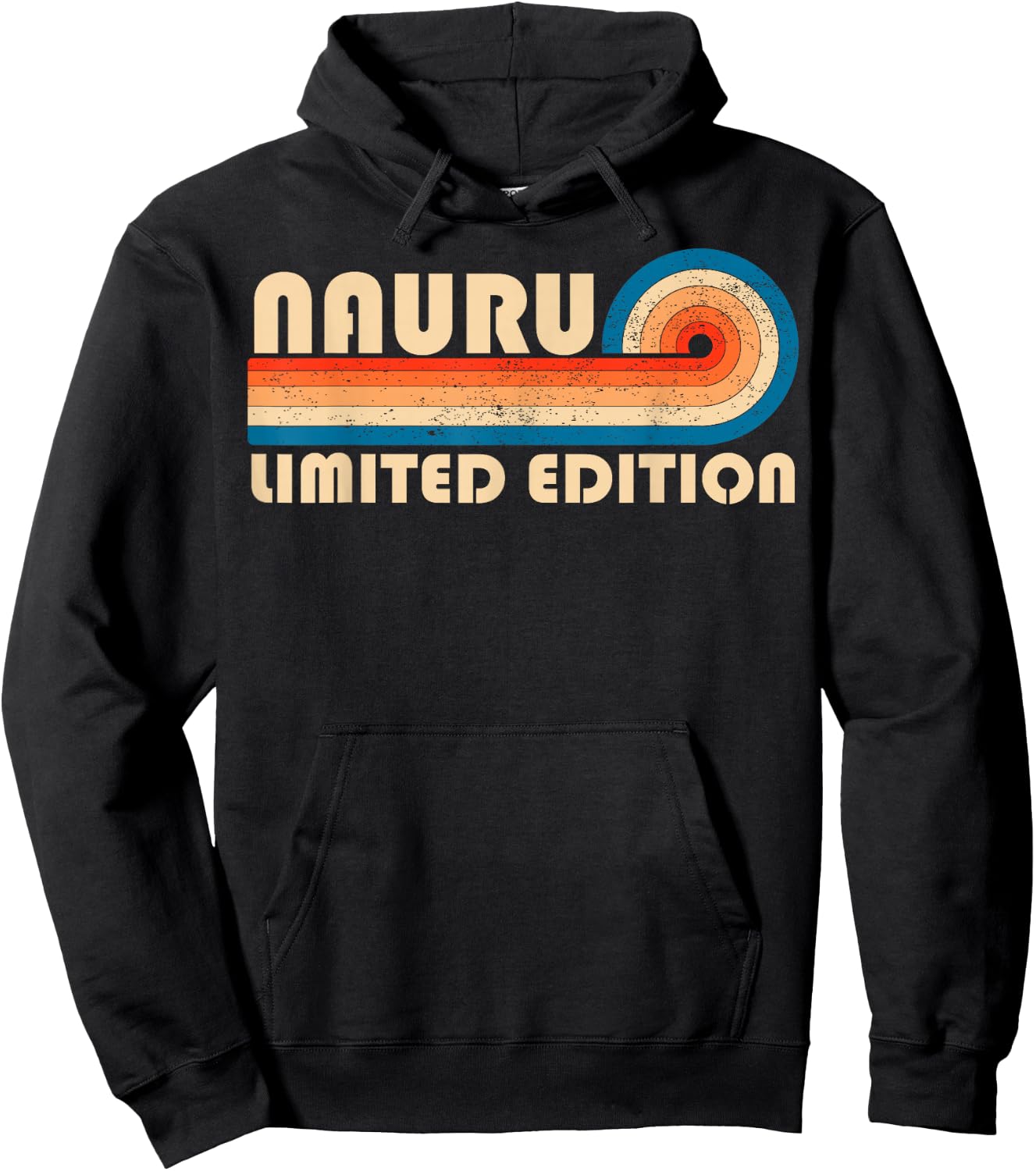 NAURU Country Travel Vacation Souvenir Hoodie - Hoodie | Black