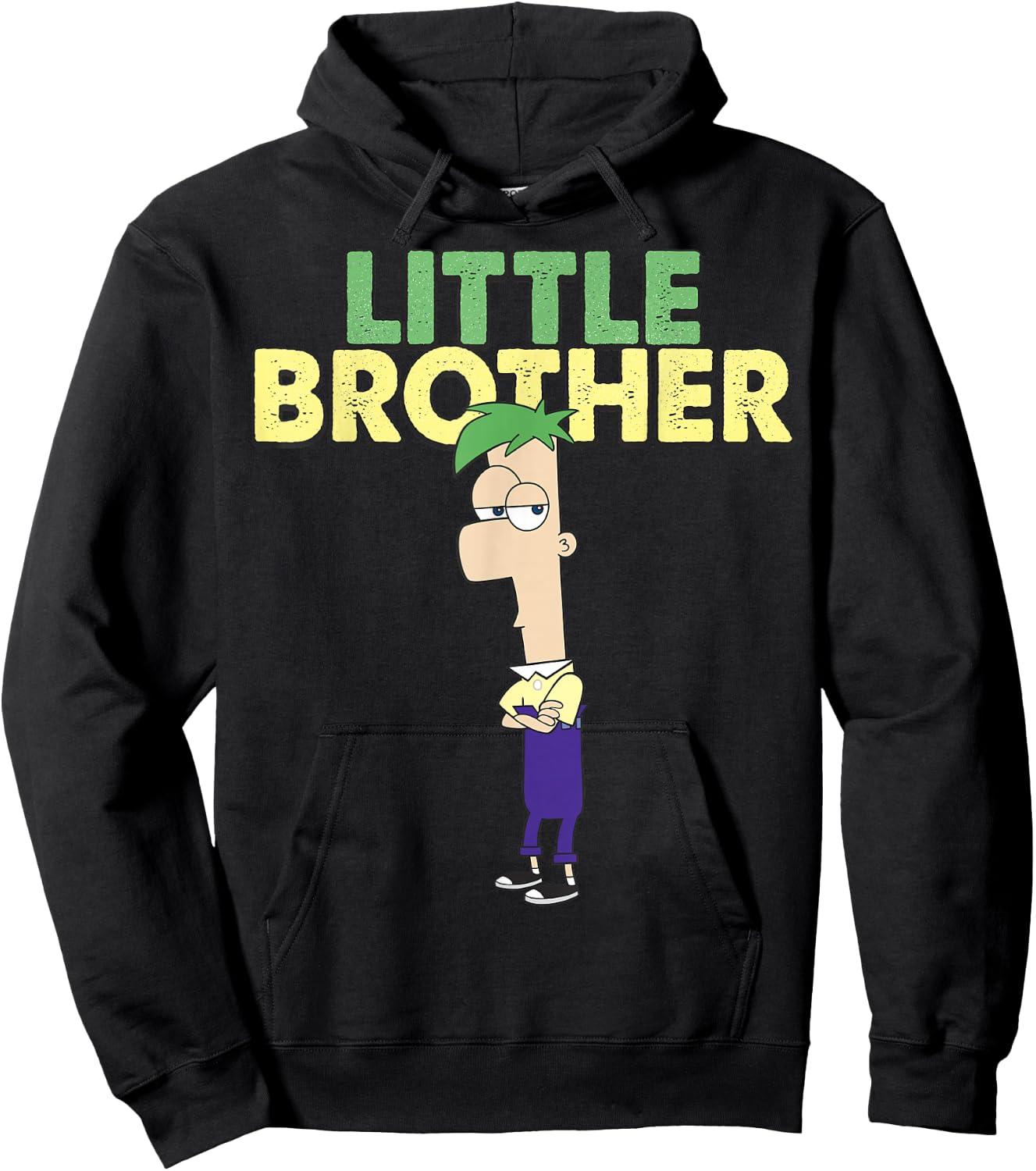 Disney Phineas And Ferb The Green Brother Hoodie - Hoodie | Black