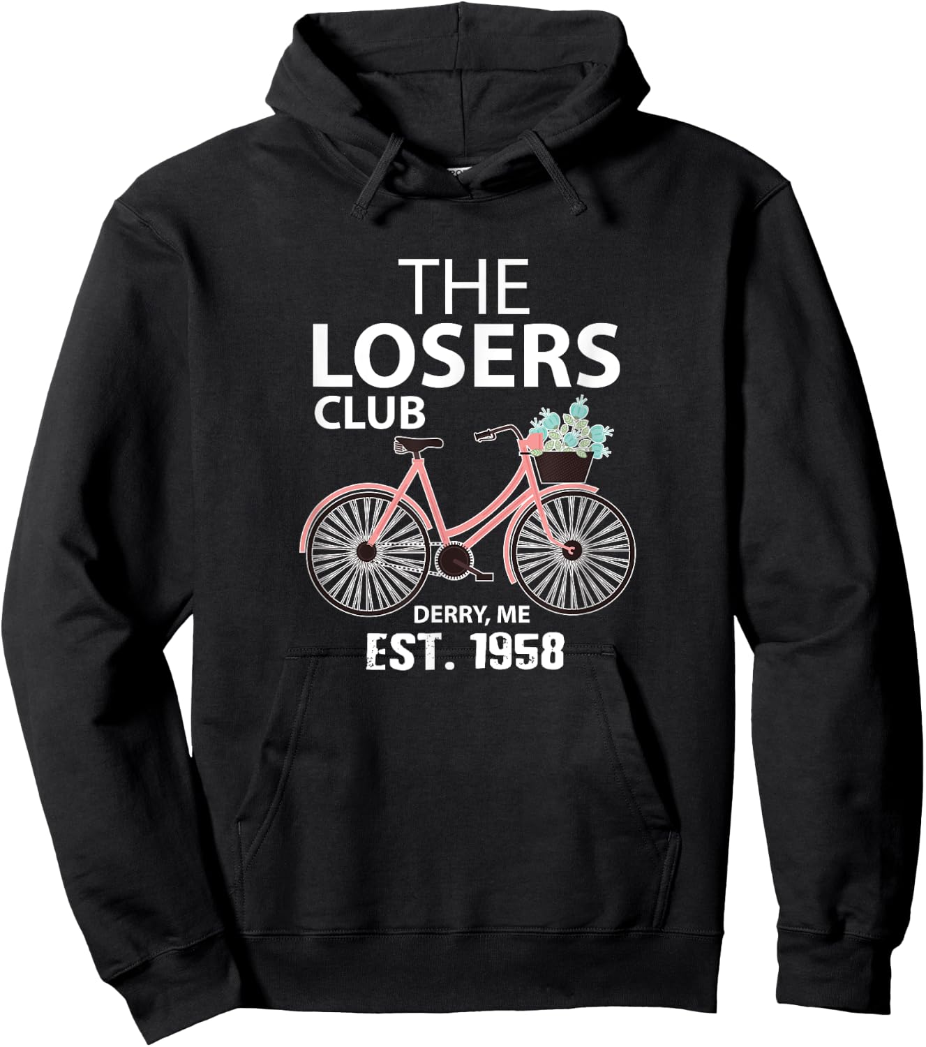 The Losers Club Derry Maine Hoodie - Hoodie | Black