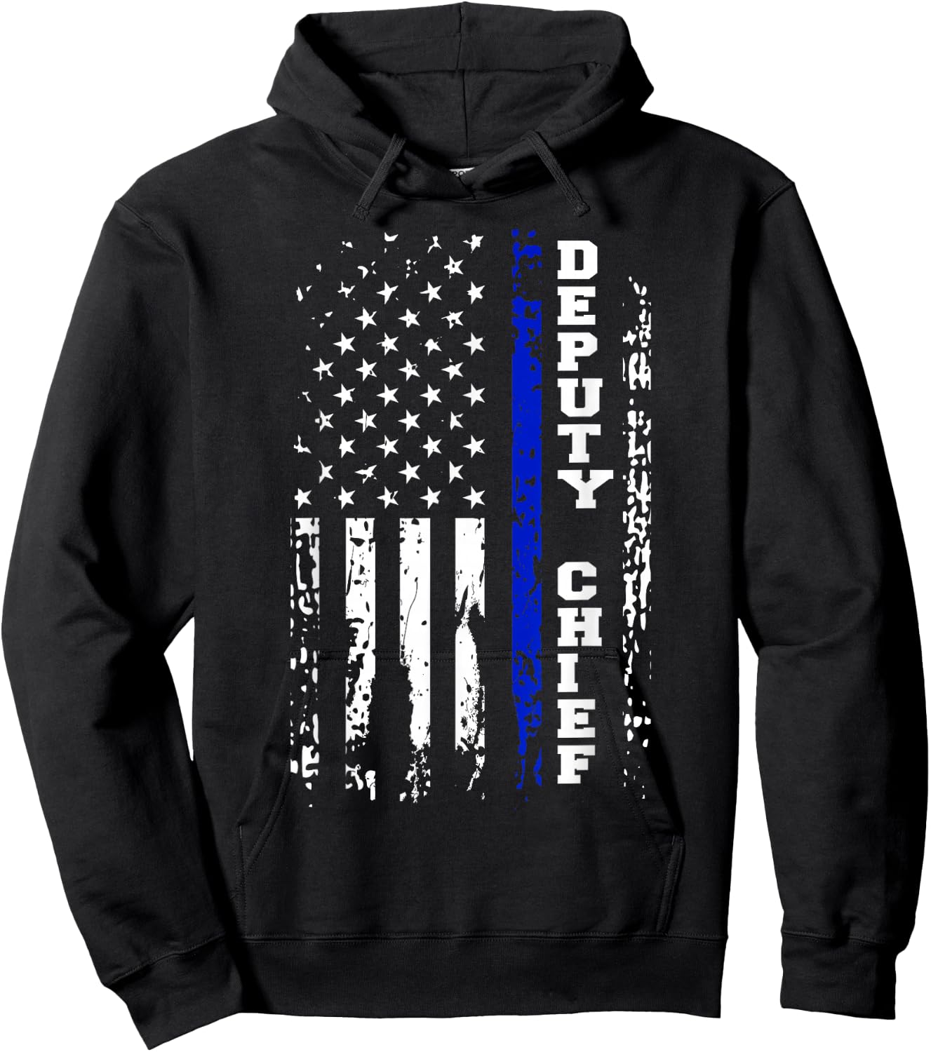 Police Deputy Chief Shirt Police Rank Deputy Chief Gift Hoodie - Hoodie | Black