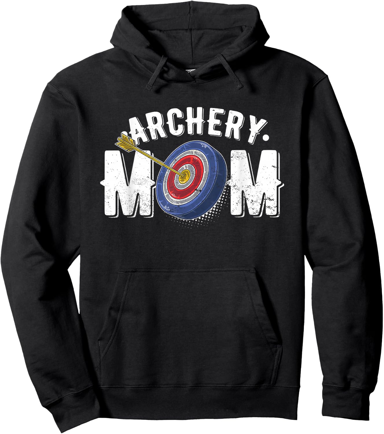 Archery Mom Bow Arrow Shooting Sports Hunter Women Hoodie - Hoodie | Black