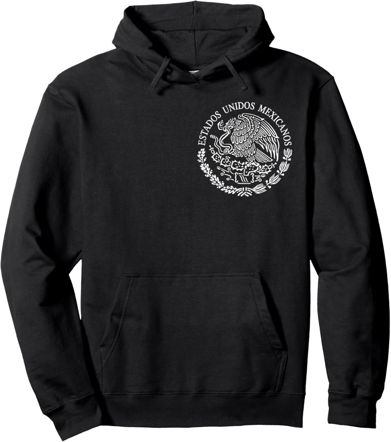 Mexican Flag Mexican Eagle Hoodie - Hoodie | Black