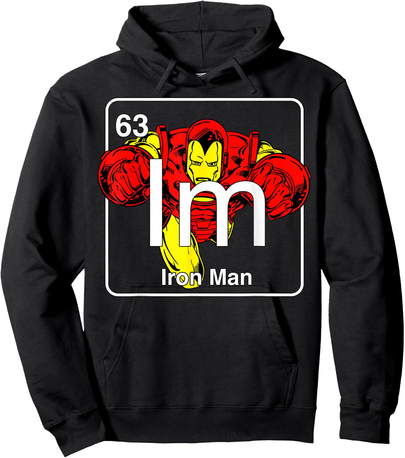 Marvel Avengers Iron Man Element Hoodie - Hoodie | Black