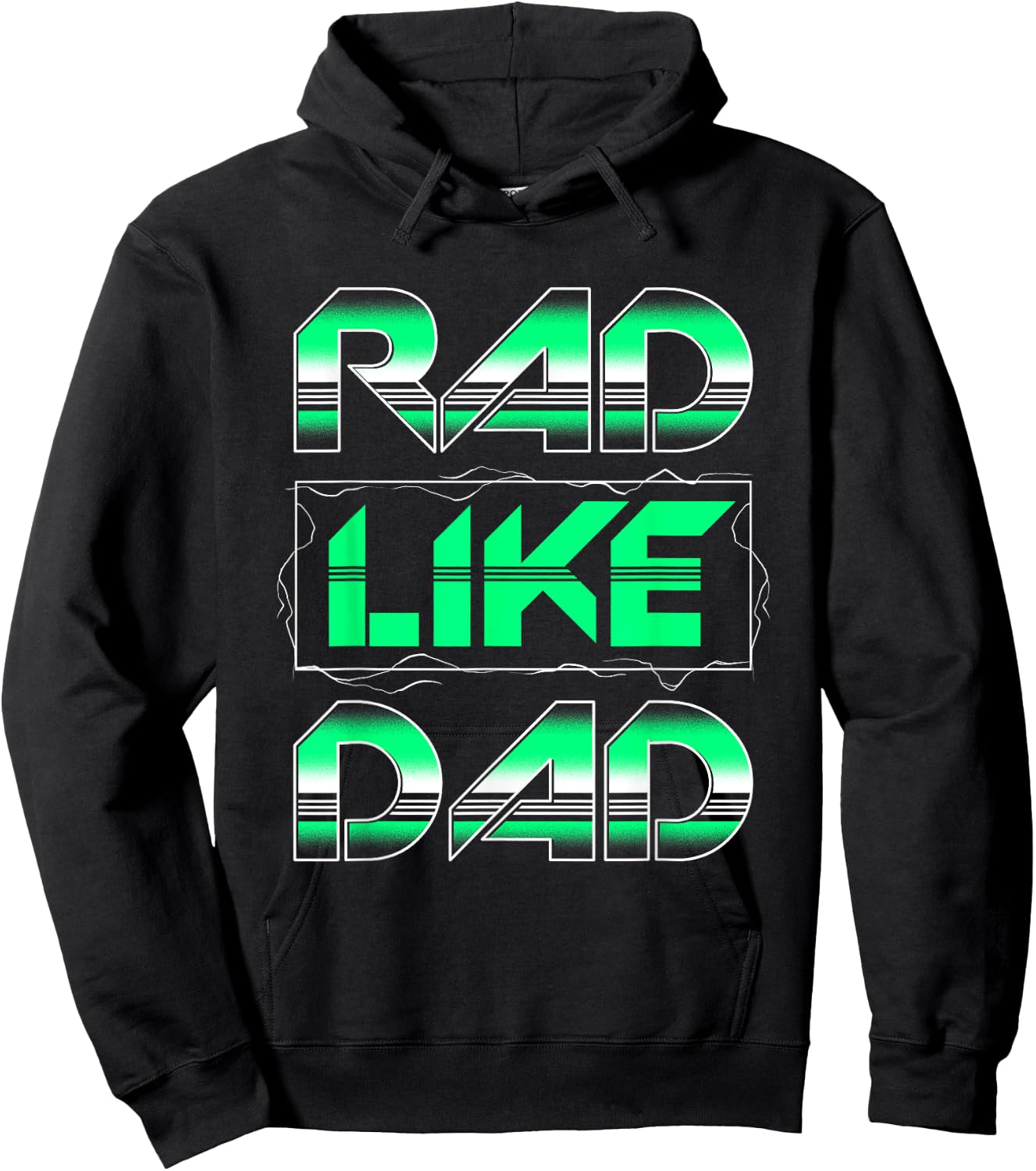 RAD Like DAD Boys Girls Kids Hoodie - Hoodie | Black
