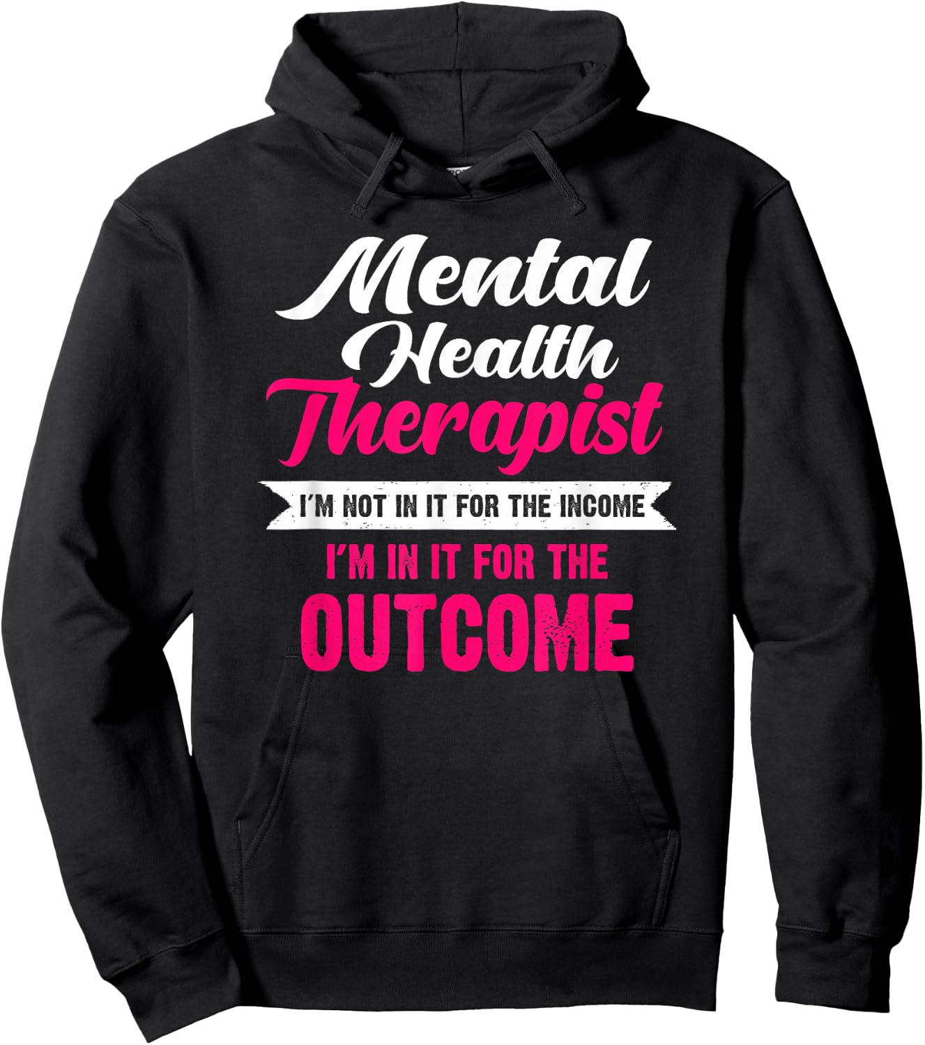 Therapist Puns Mental Health Funny Puns Hoodie - Hoodie | Black