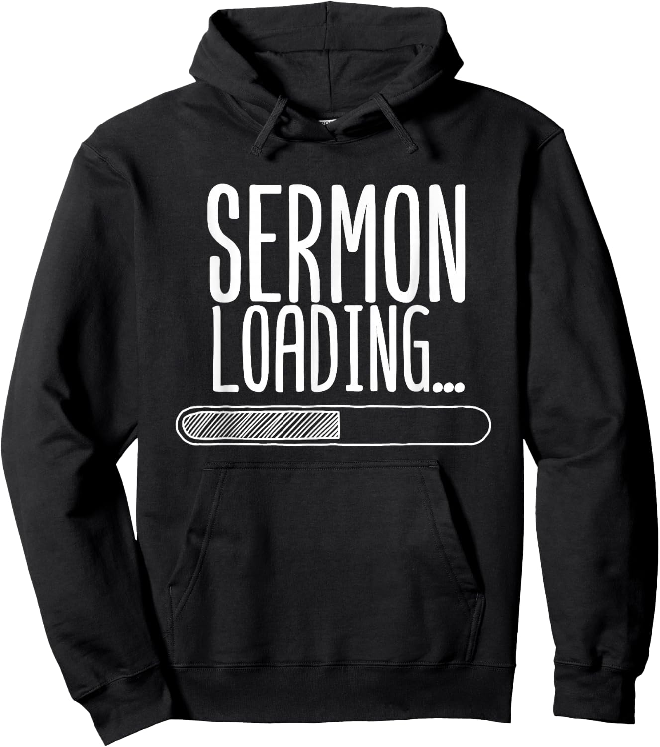 Funny Pastor Appreciation Gift | Cute Preaching Men Women Hoodie - Hoodie | Black