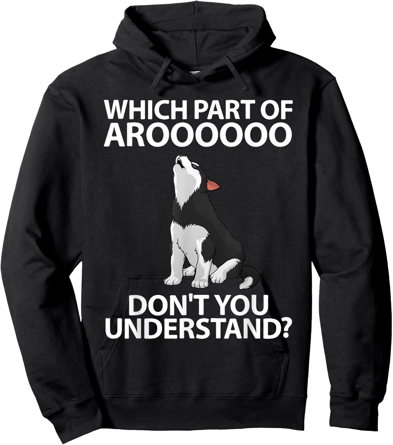 Funny Siberian Husky Women Puppy Dog Huskies Lover Hoodie - Hoodie | Black