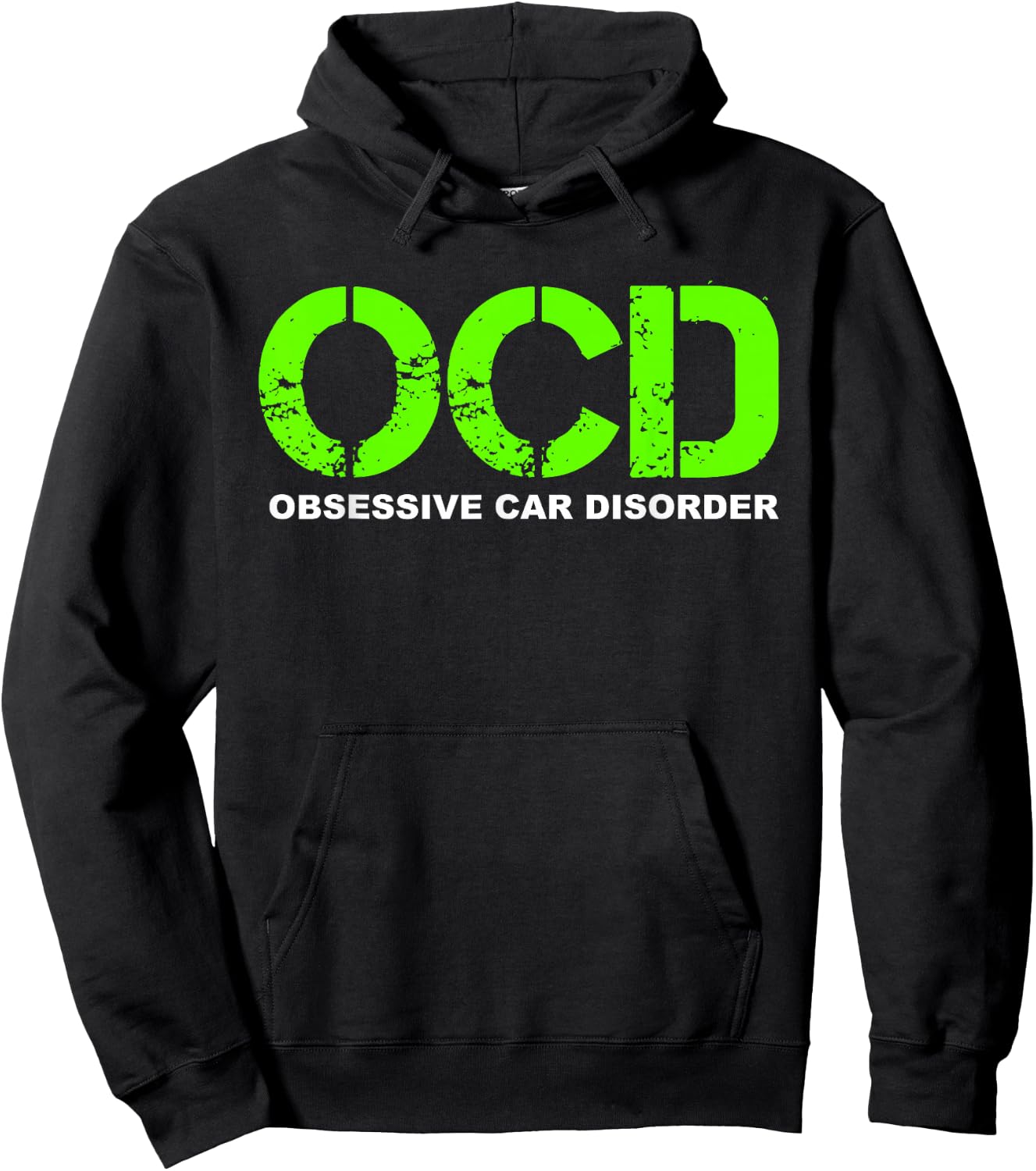 OCD Obsessive Car Disorder - Funny Car Lover Gift Small Hoodie - Hoodie | Black