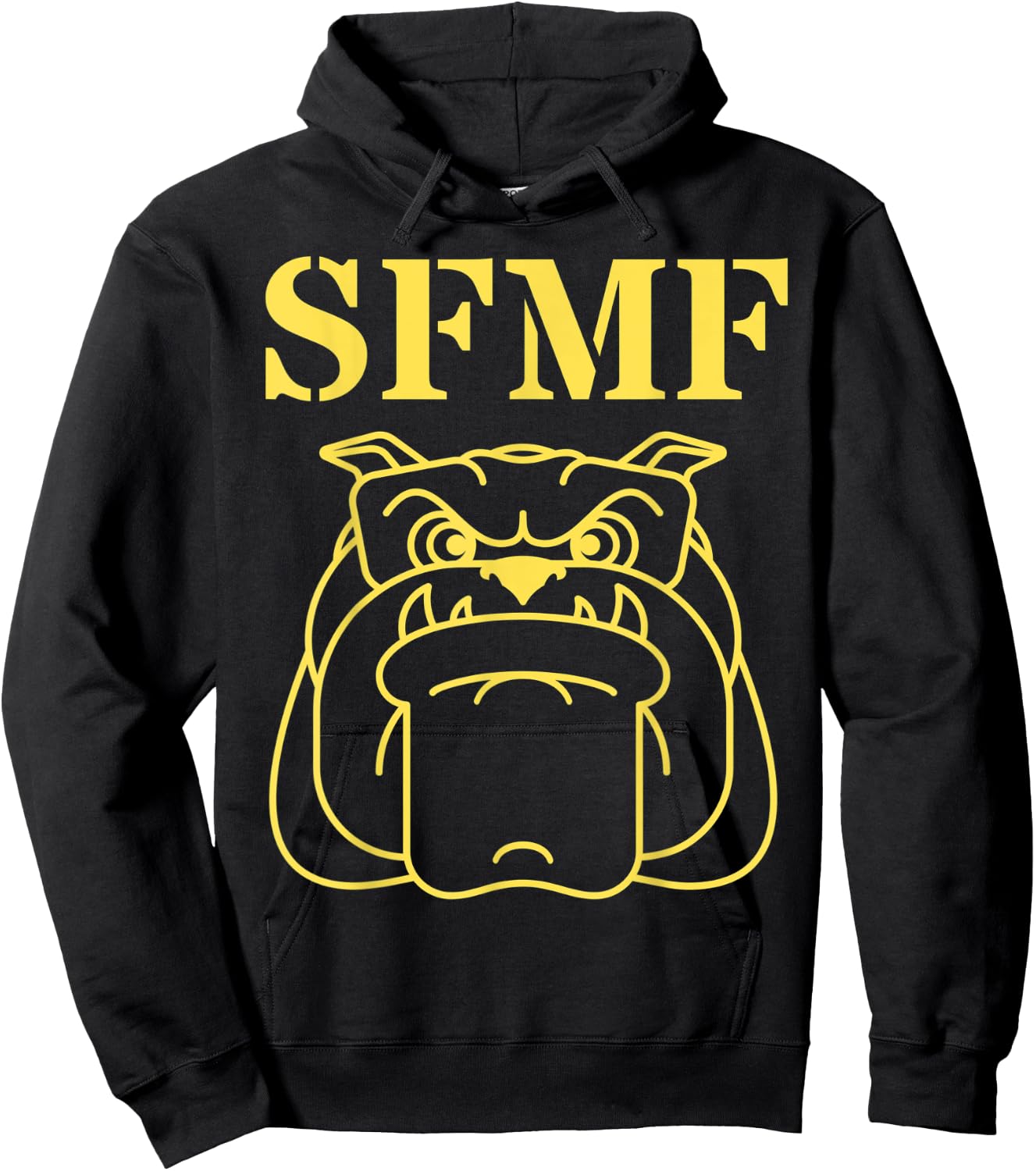 SFMF Bulldog devildog Women Hoodie - Hoodie | Black