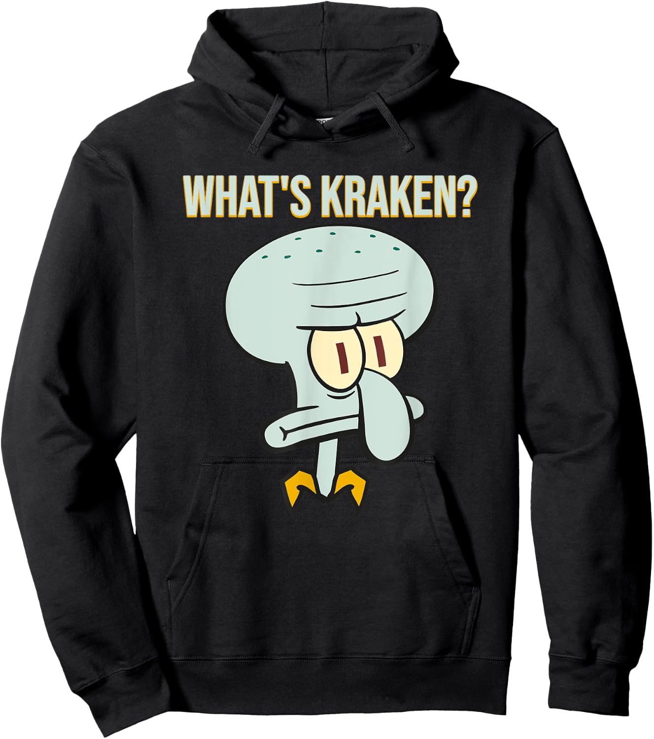 Mademark x SpongeBob SquarePants - Squidward - What's Kraken? Hoodie - Hoodie | Black