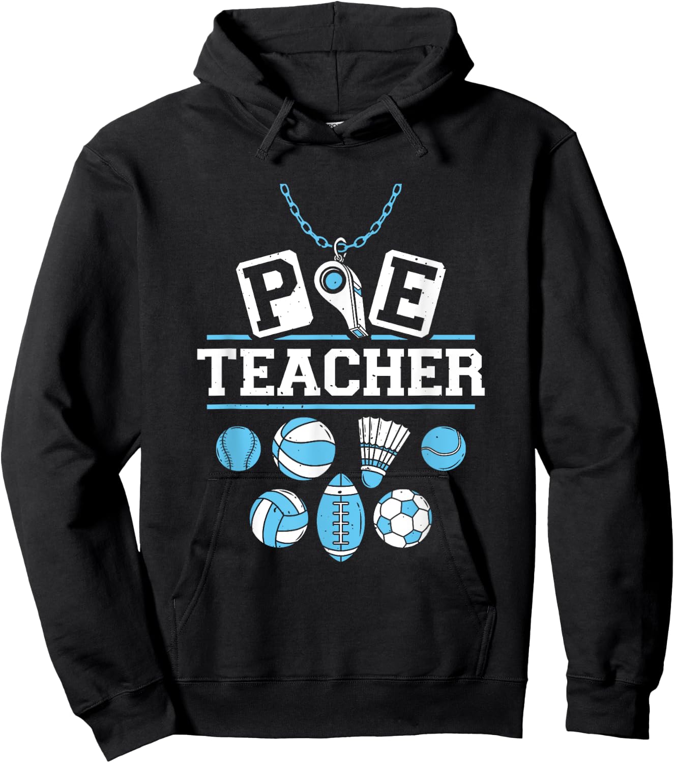 Physical Education Teacher - PE Teacher Hoodie - Hoodie | Black