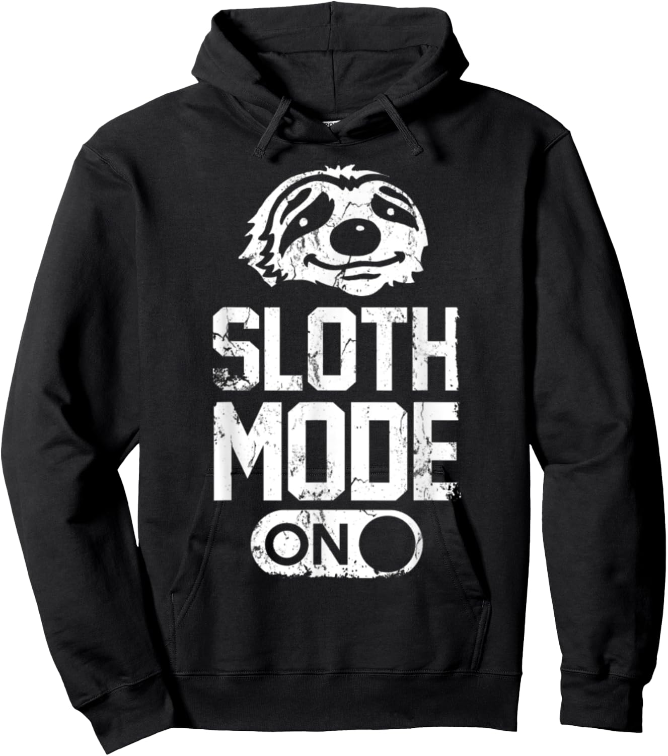 Sloth Mode On Hoodie - Hoodie | Black