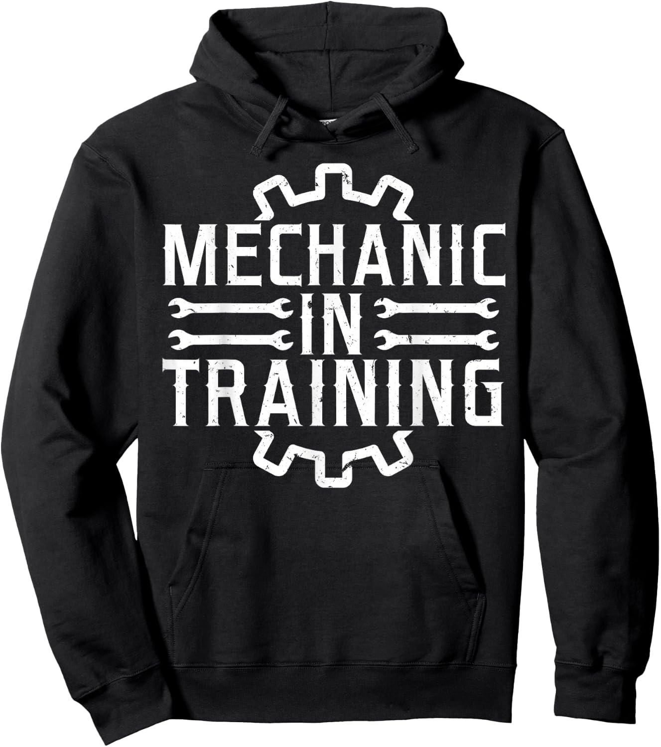 Diesel Aircraft Car Mechanic In Training Hoodie - Hoodie | Black