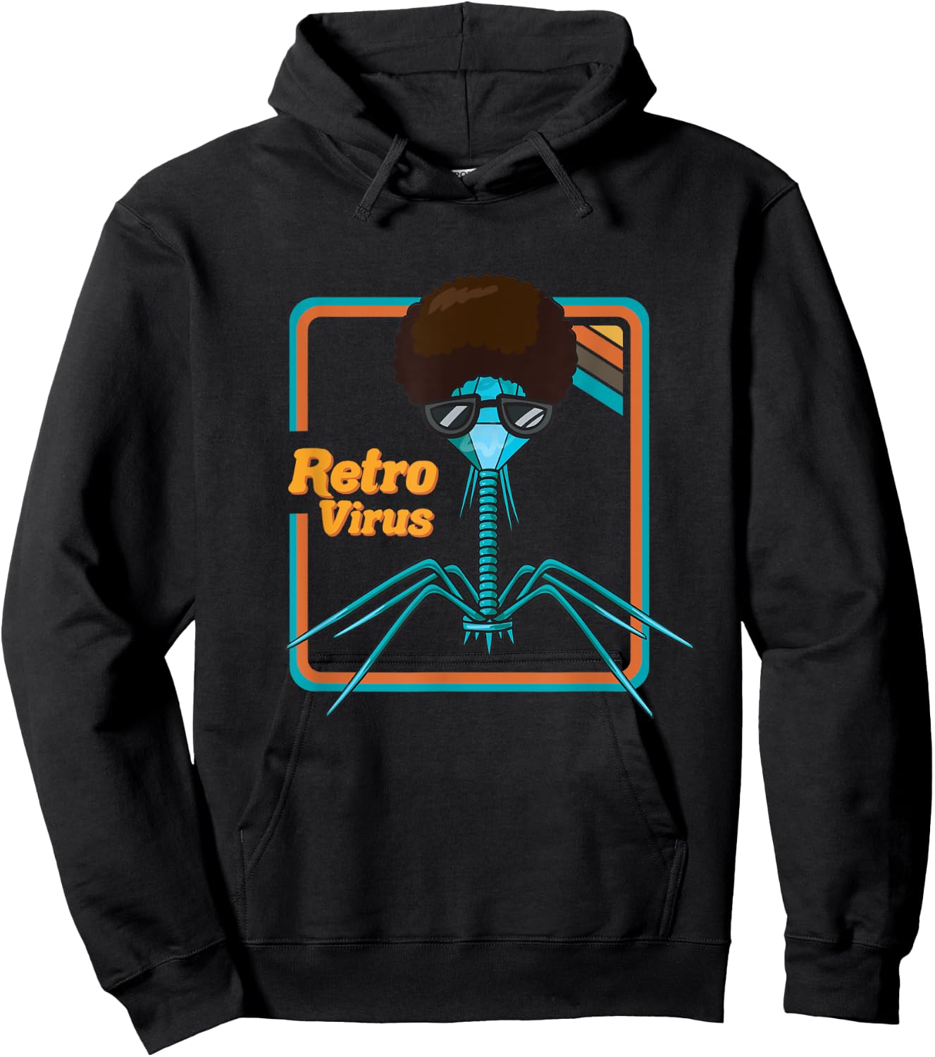 Retrovirus Microbiologist Bacteria Biology Teacher Biologist Hoodie - Hoodie | Black