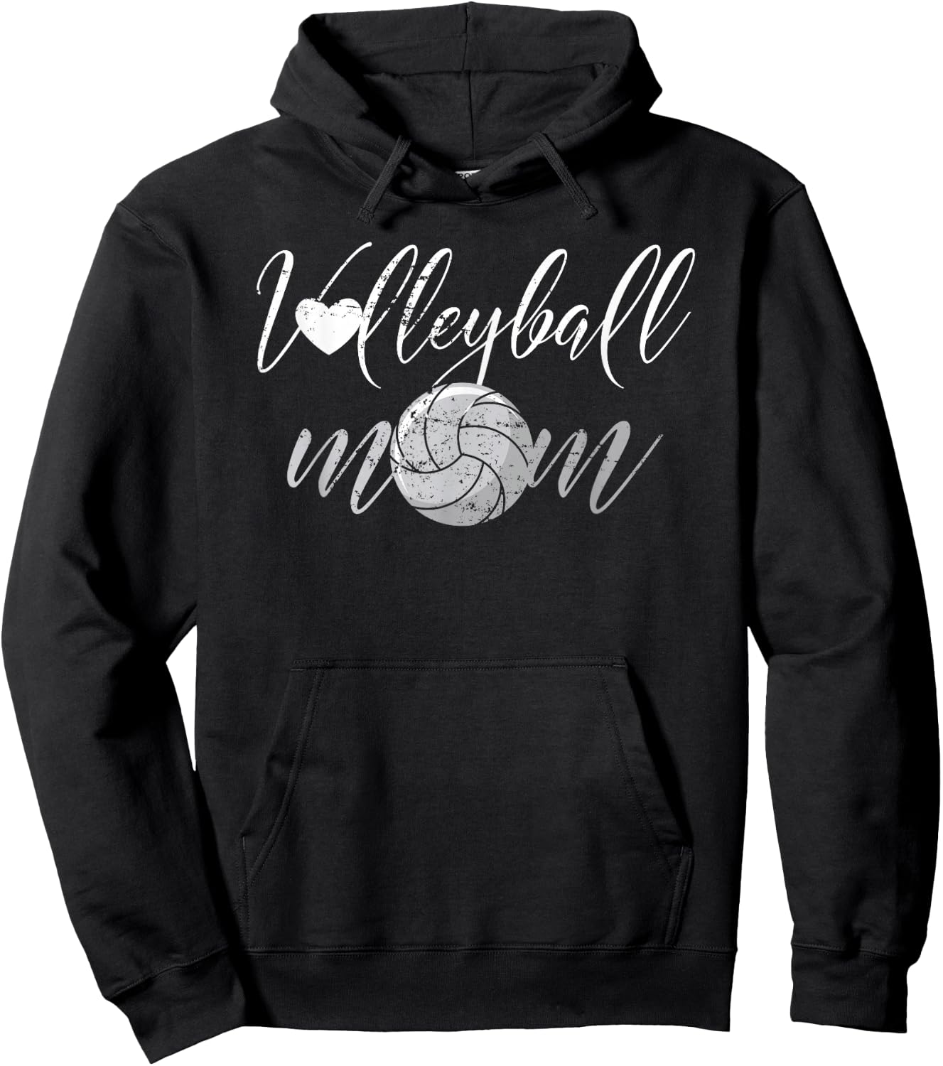 Volleyball Mom Volleyballer Mother's Day Small Hoodie - Hoodie | Black