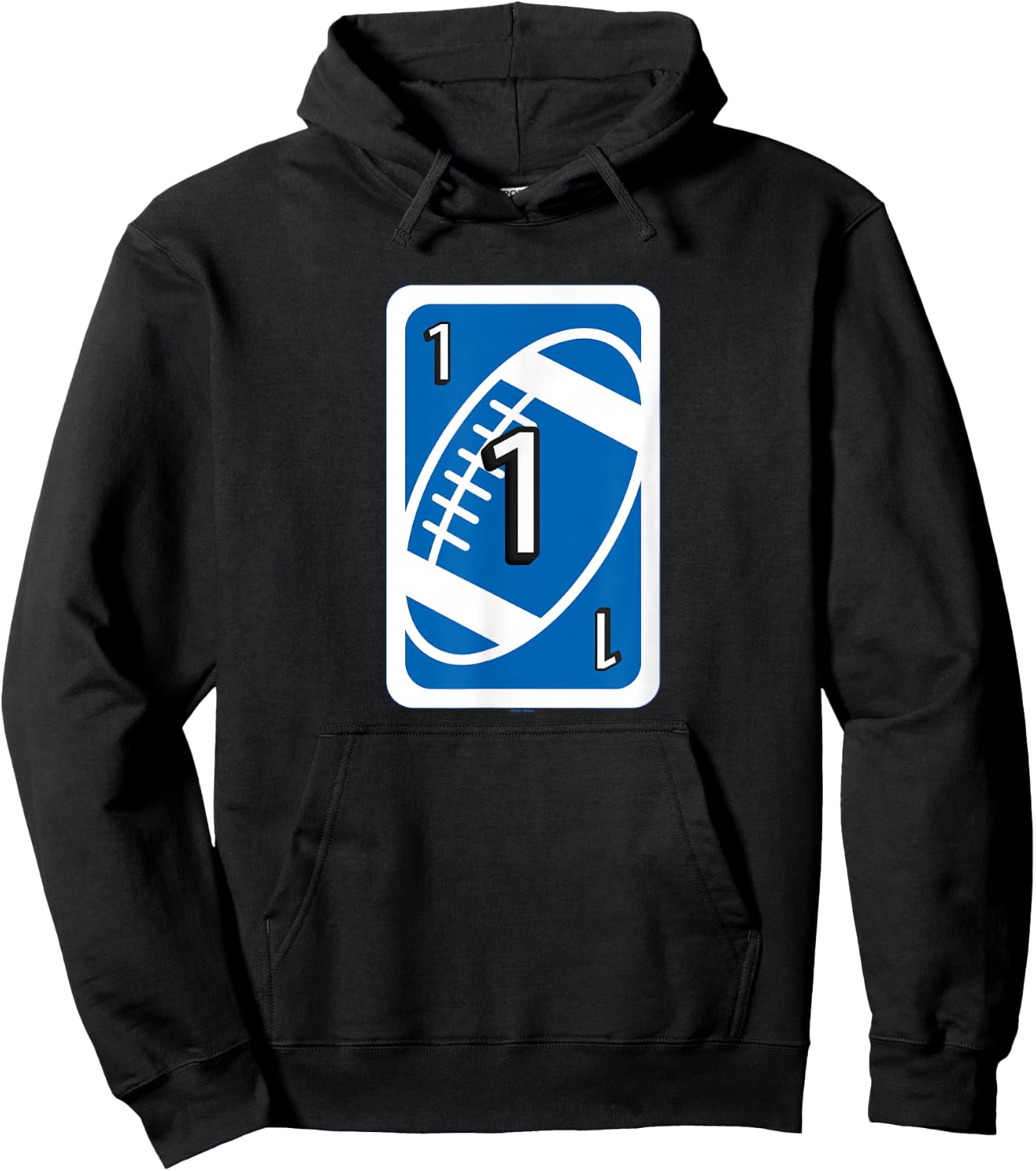UNO - Super Bowl Number One Uno Hoodie - Hoodie | Black