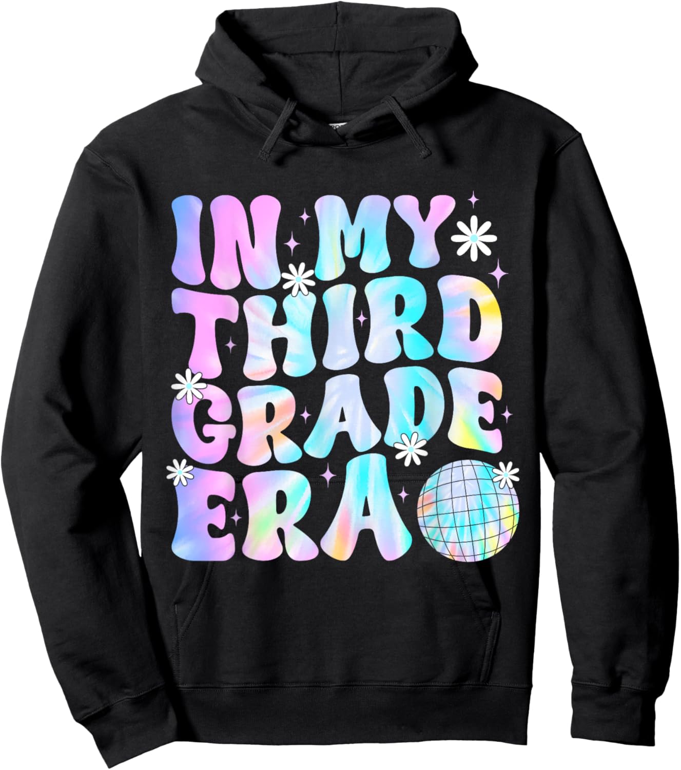 In My Third Grade Era Back To School 3rd Grade Boys Girls Hoodie - Hoodie | Black