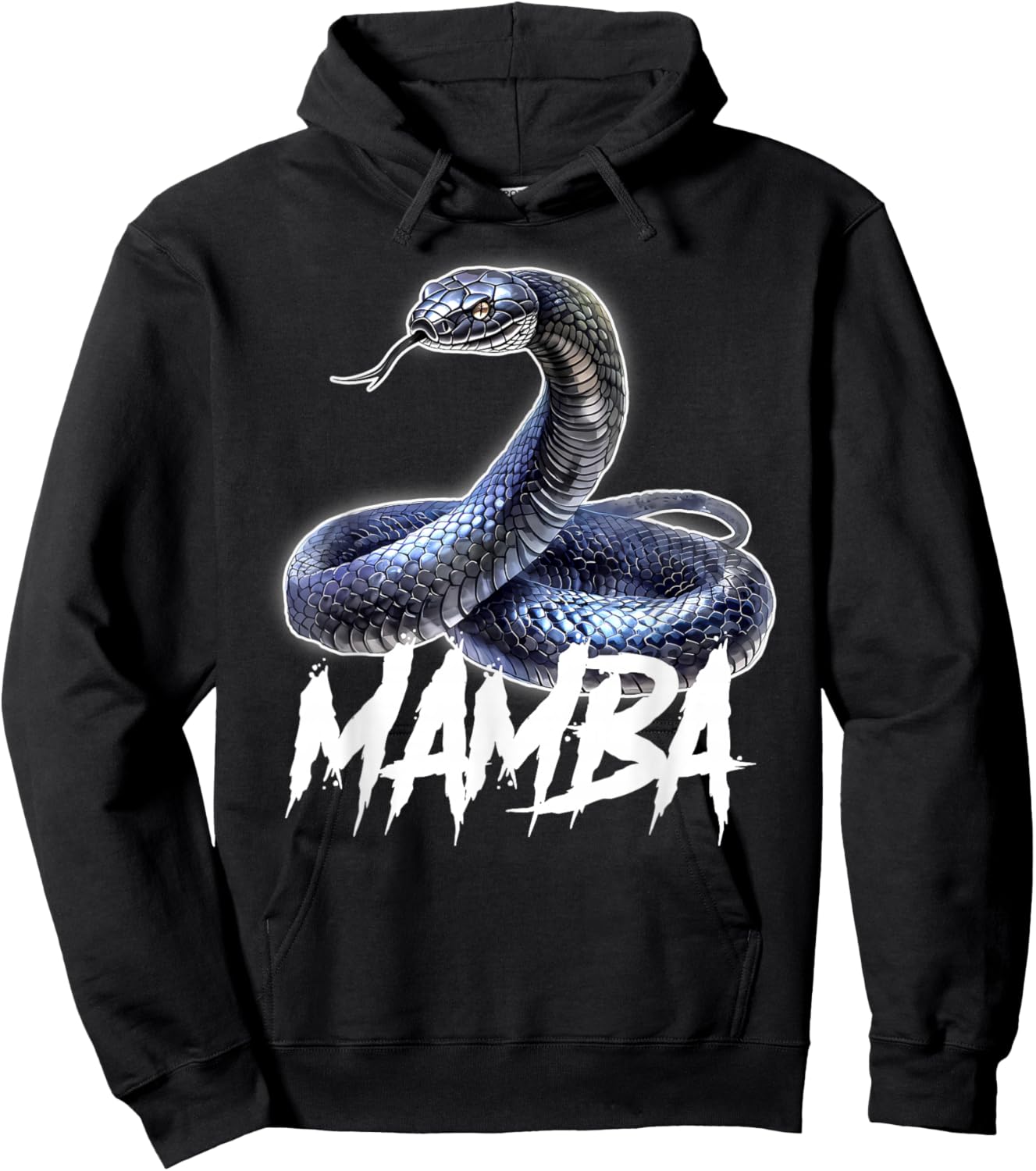 Mamba Snake Black Serpent Hoodie - Hoodie | Black