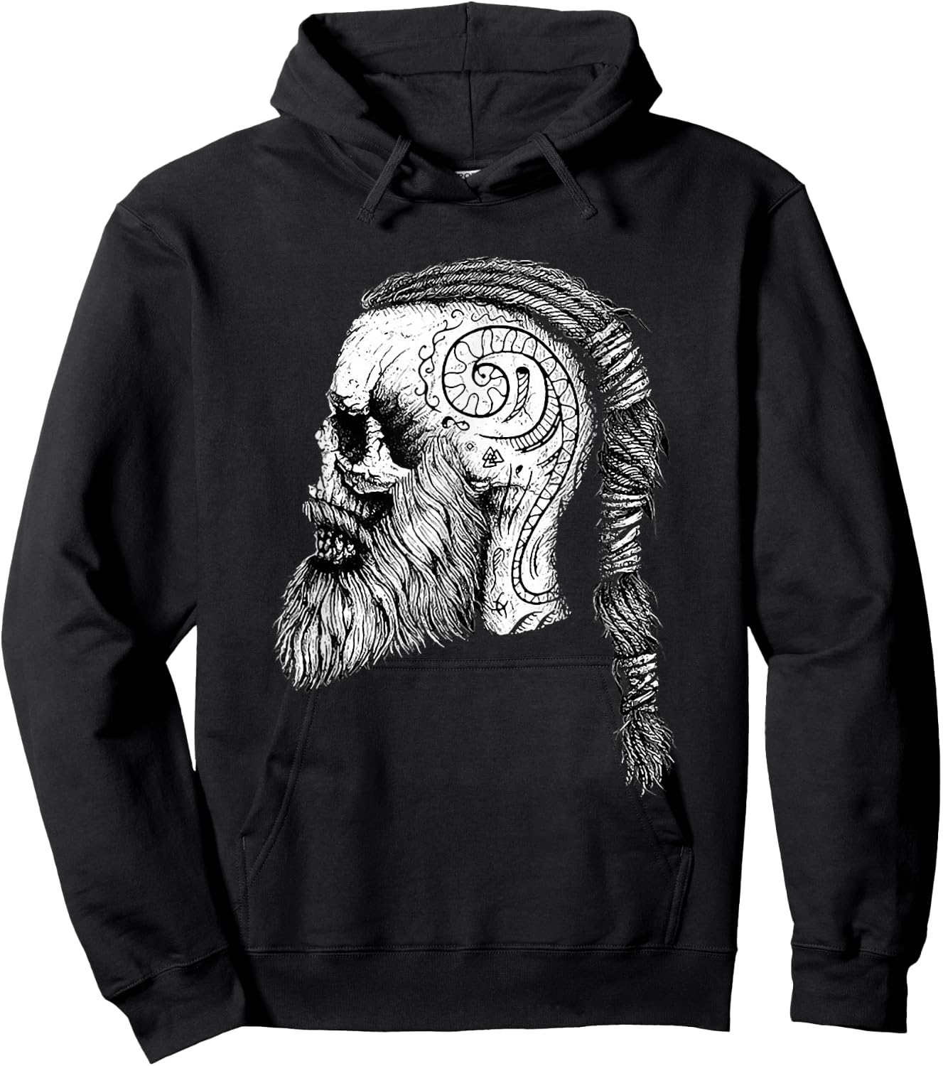 The Nordic Countries & Norse Viking Mythology Gift Hoodie - Hoodie | Black