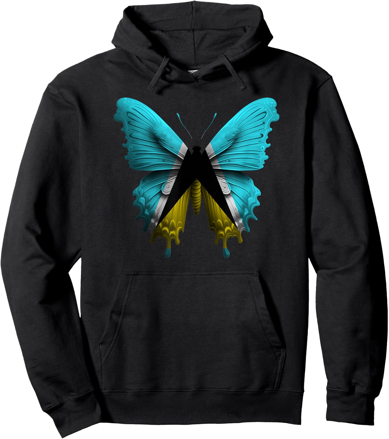 Saint Lucia Hoodie - Hoodie | Black
