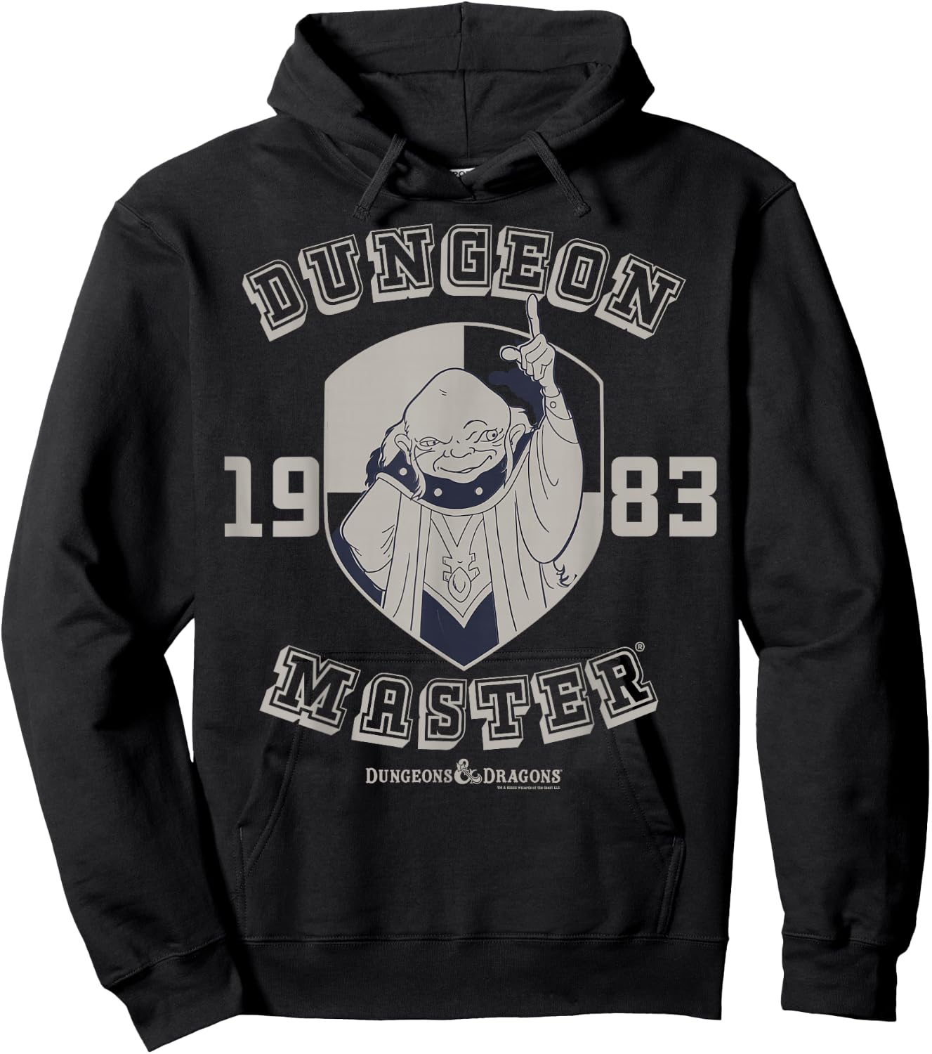 Dungeons & Dragons Dungeon Master 1983 Shield Hoodie - Hoodie | Black