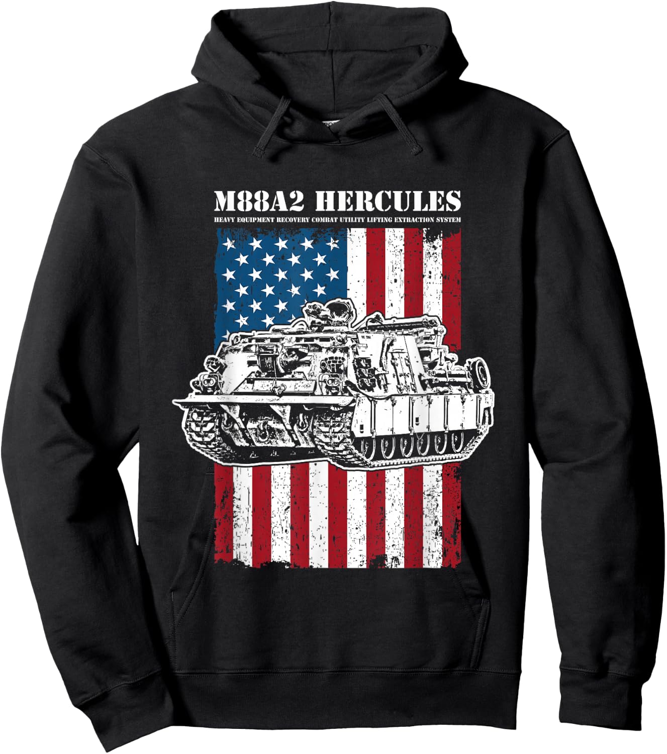 M88A2 HERCULES ARV - M88 Recovery Vehicle Hoodie - Hoodie | Black