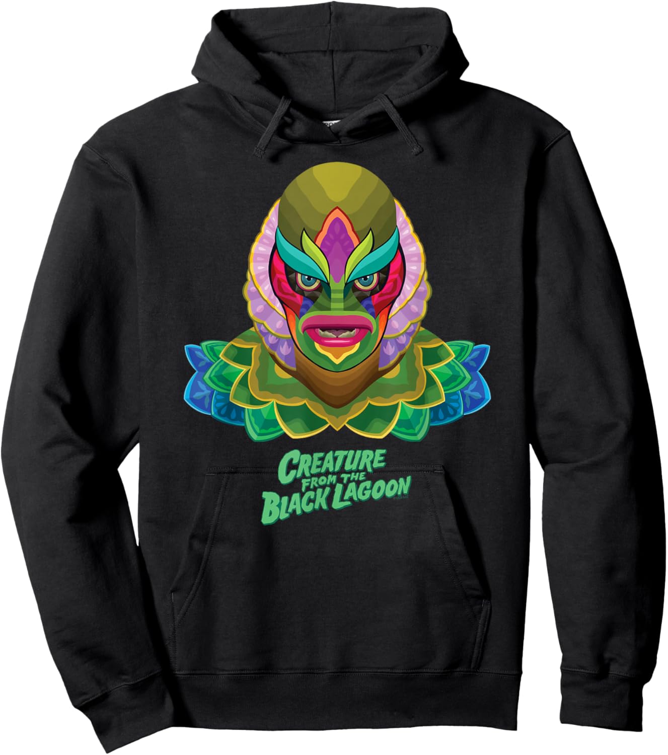 Universal Monsters Creature from the Black Lagoon Exclusive Hoodie - Hoodie | Black