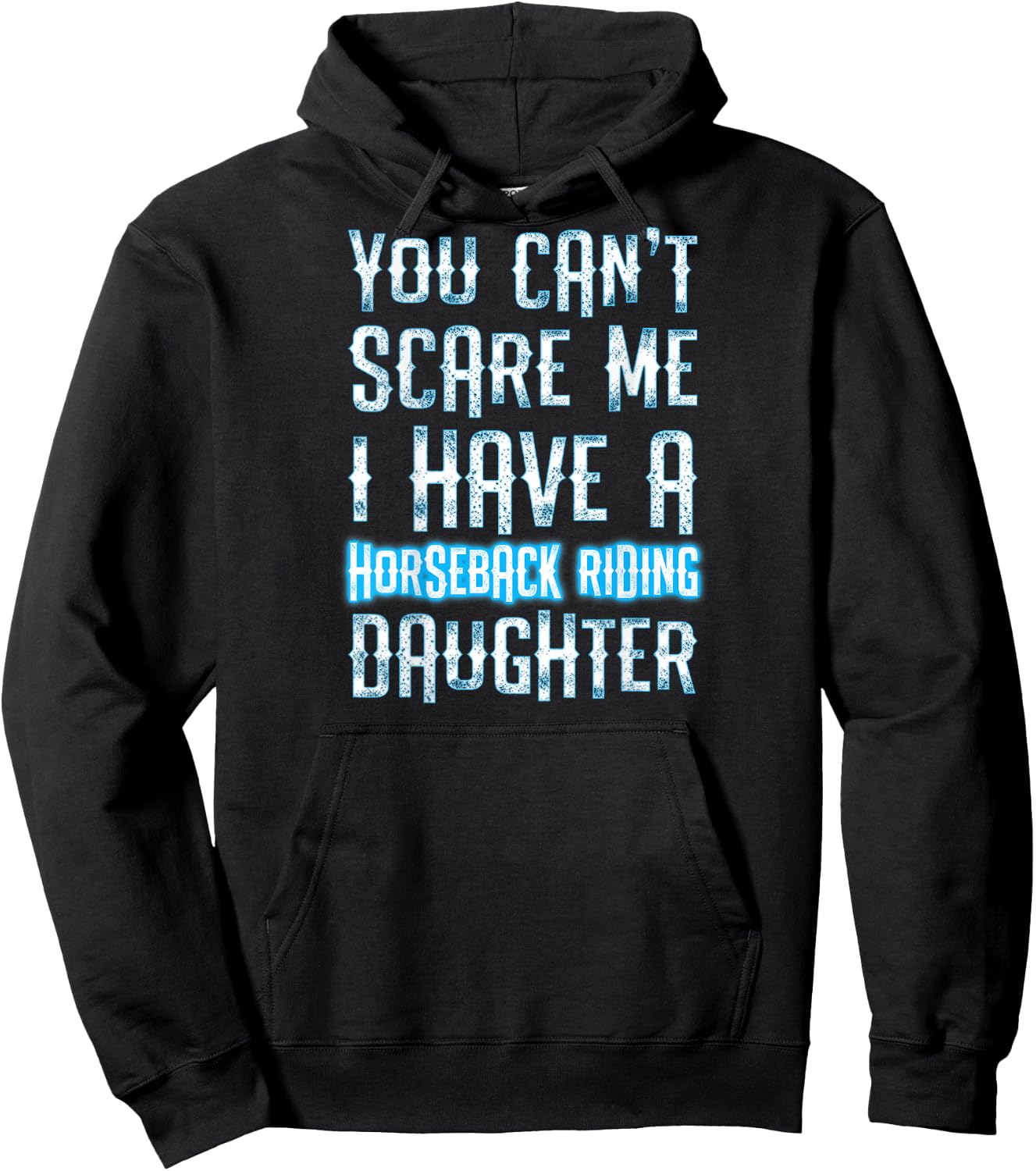 Horse Show Dad Gift Hoodie - Hoodie | Black