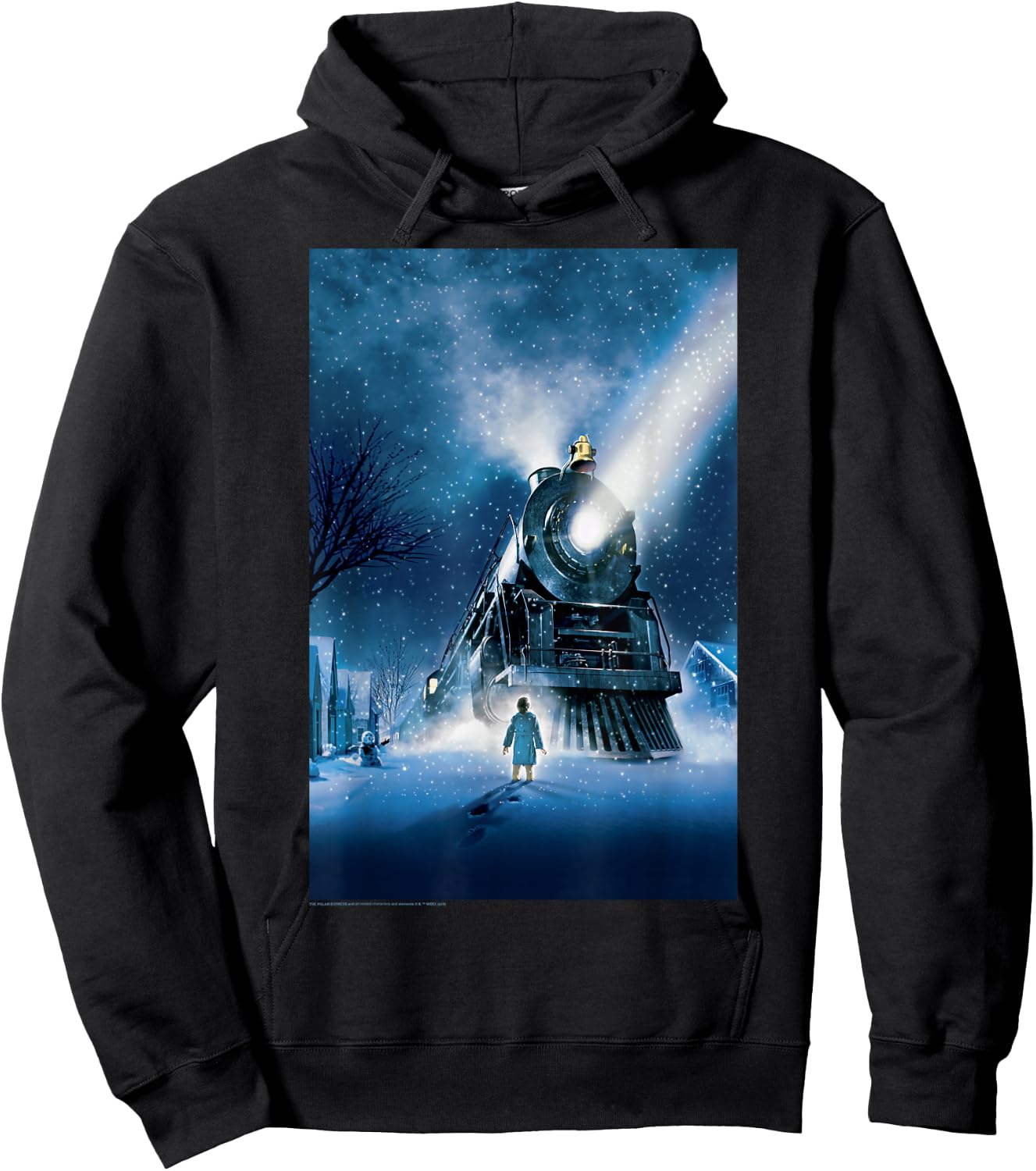 The Polar Express Poster Hoodie - Hoodie | Black