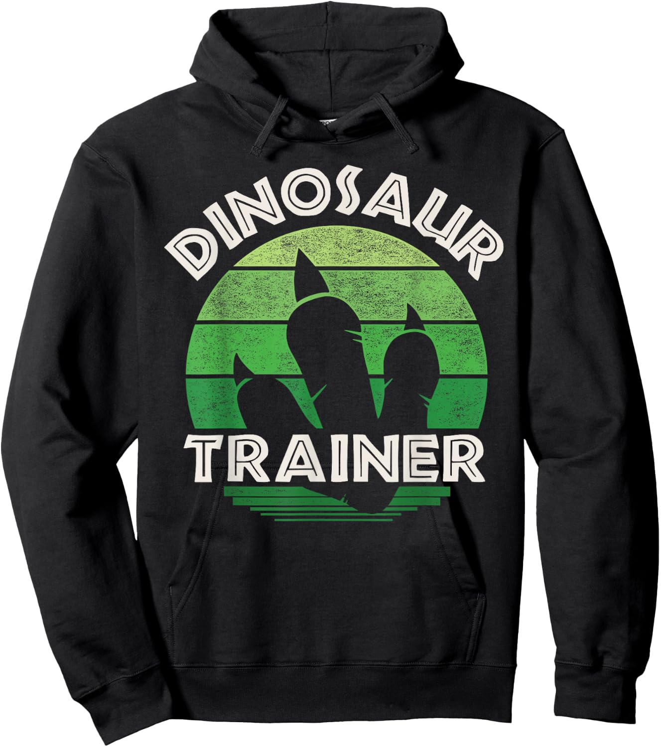 Dinosaur Trainer Funny Dinosaur Paw Hoodie - Hoodie | Black