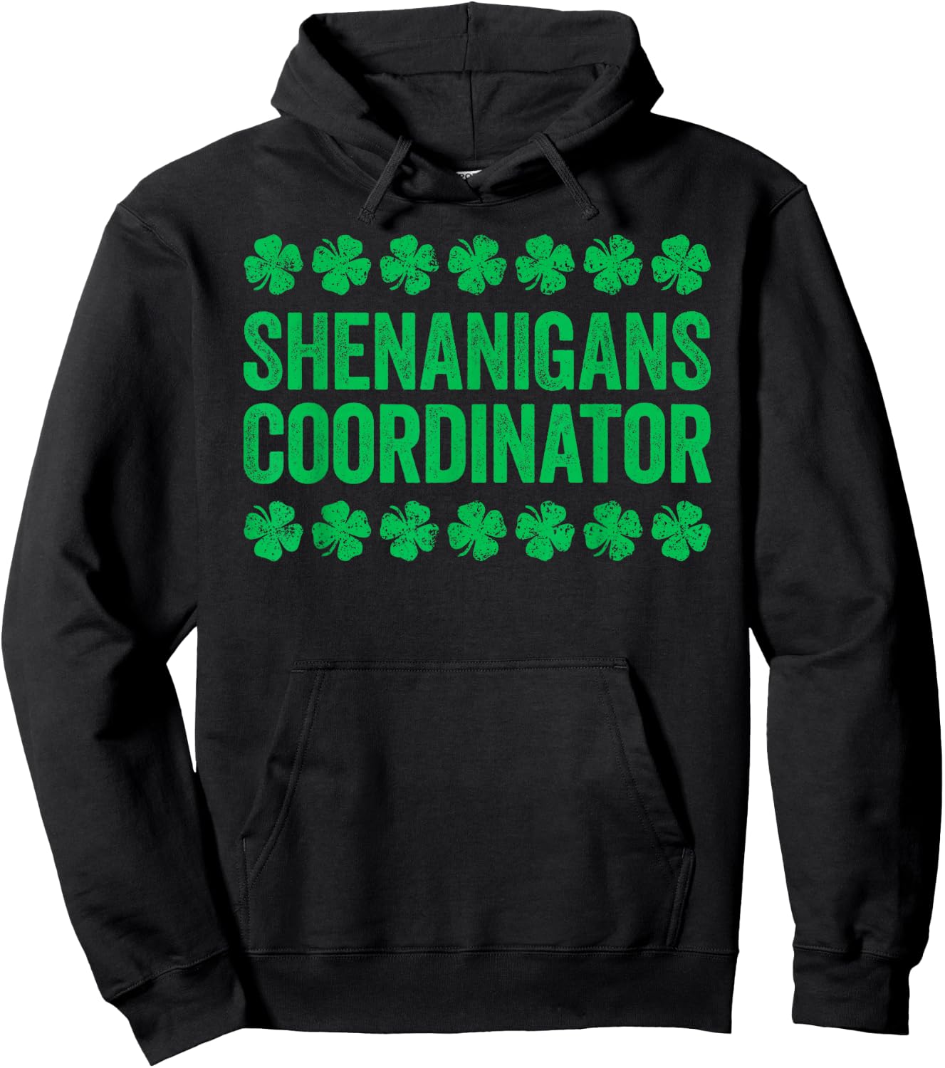Shenanigans Coordinator Shirt Men Women Kids St Patricks Day Hoodie - Hoodie | Black