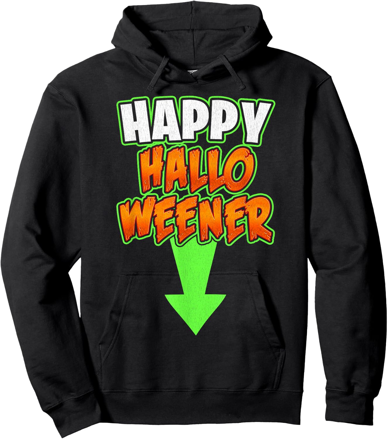 Happy Hallo Weener Hoodie - Hoodie | Black