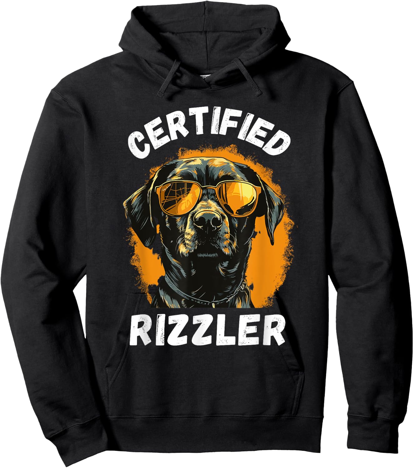Certified Rizzler, Funny Meme, Memes, W Rizz Hoodie - Hoodie | Black