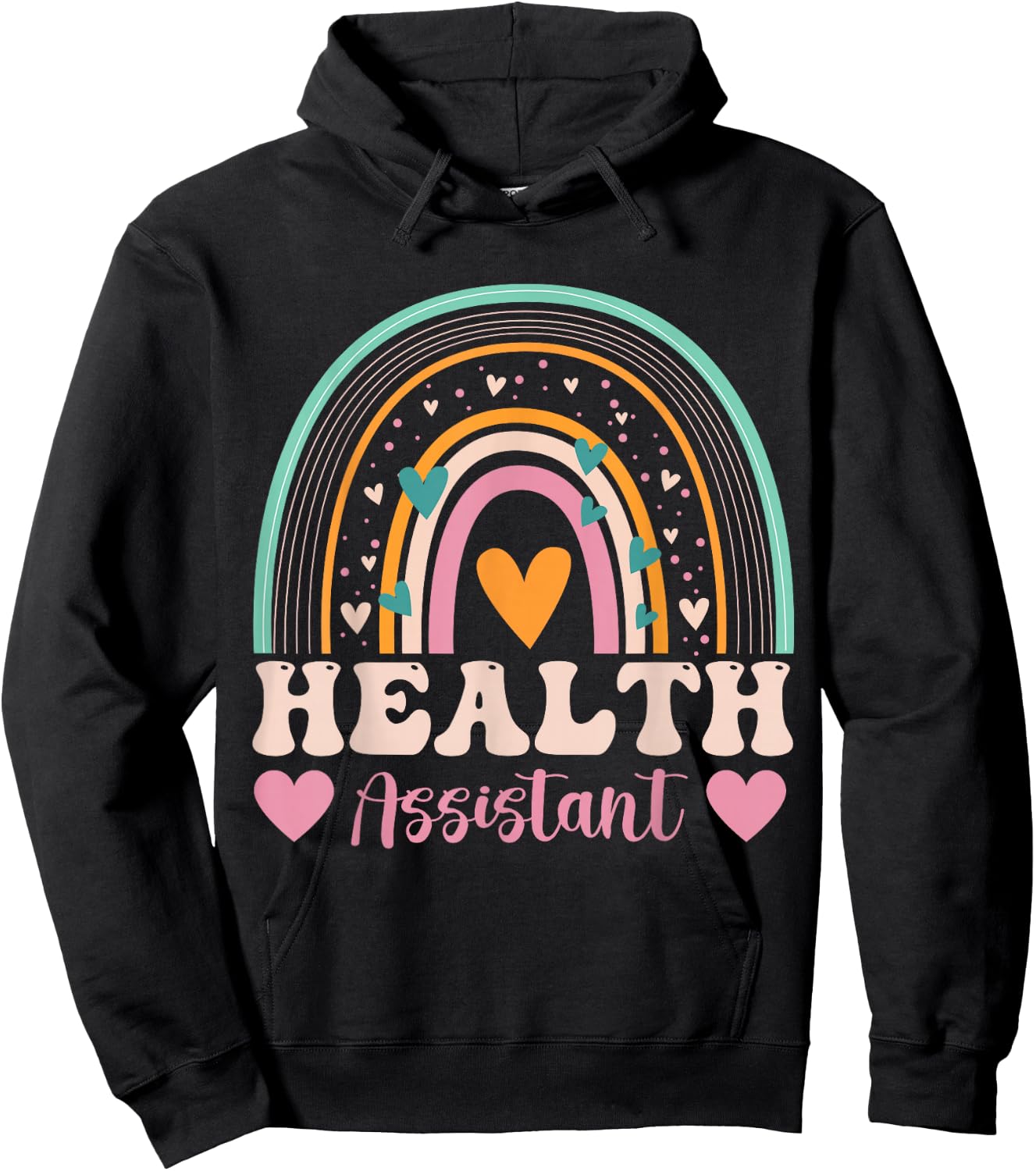 Health Assistant Appreciation Day Principal Health Aide Hoodie - Hoodie | Black