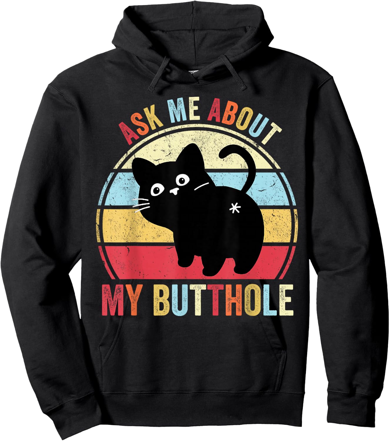 Meowlicious Black Cat - , Adult, Cat Lovers, Small, , Short Sleeve Hoodie - Hoodie | Black