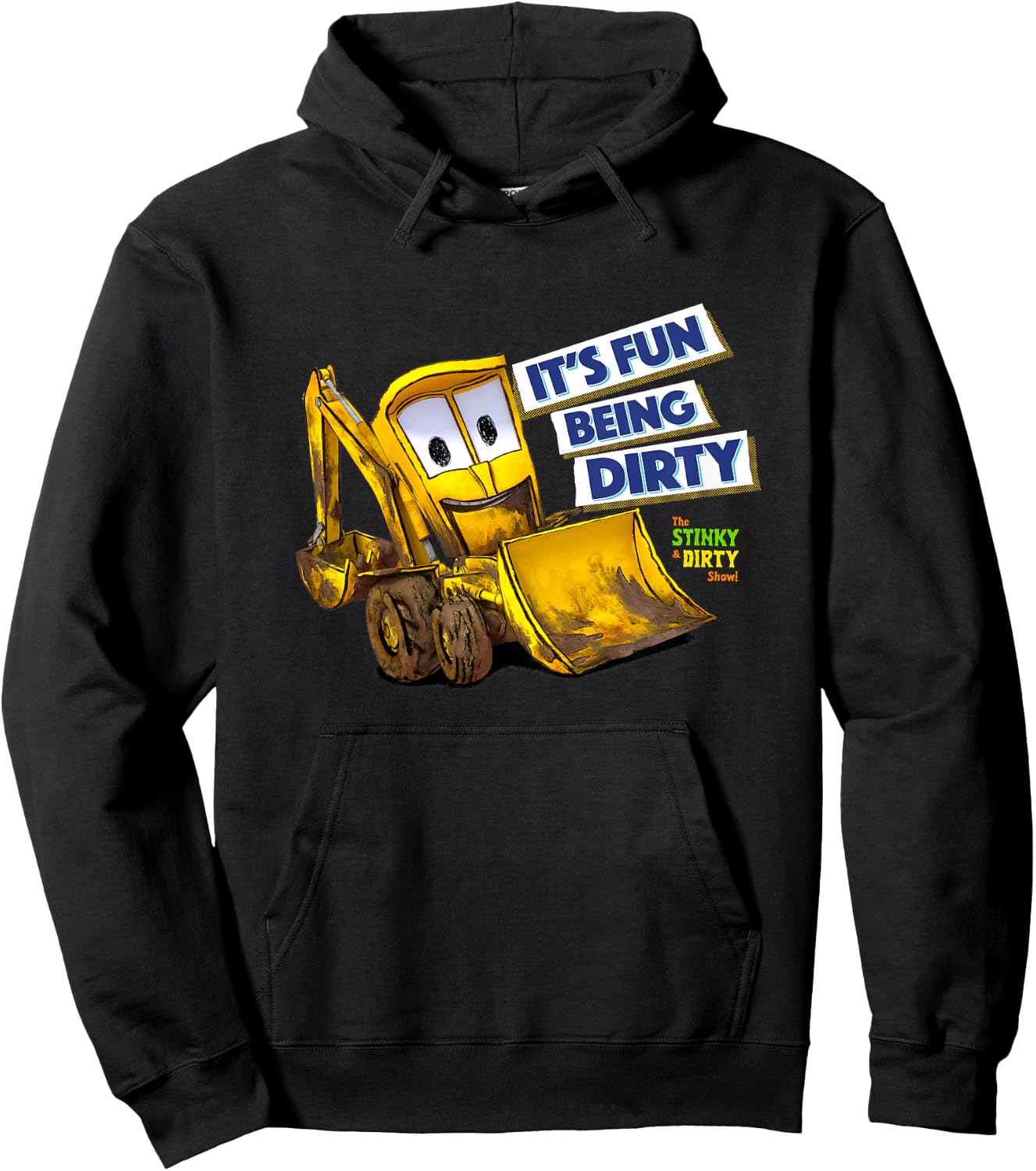 The Stinky and Dirty Show - It's Fun Being Dirty Hoodie - Hoodie | Black