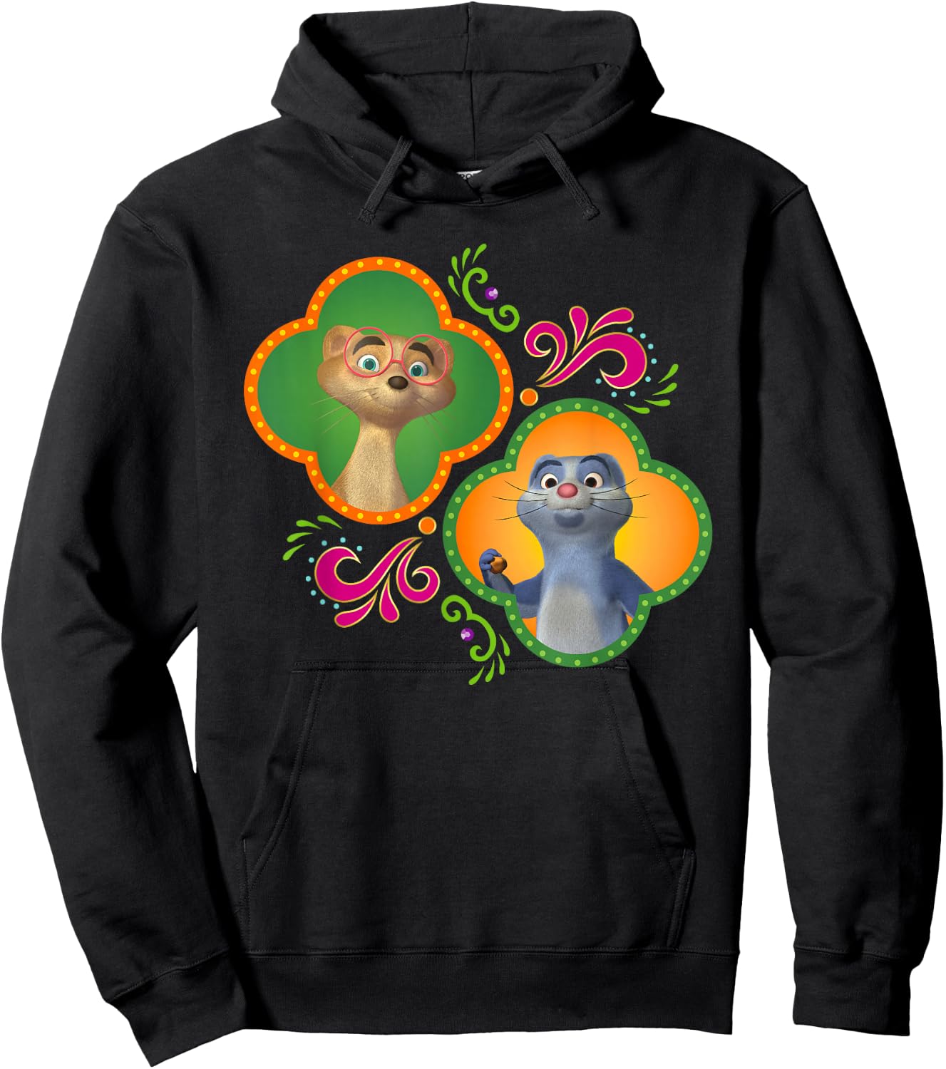 Disney Junior Mira, Royal Detective Mikku and Chikku Small Hoodie - Hoodie | Black