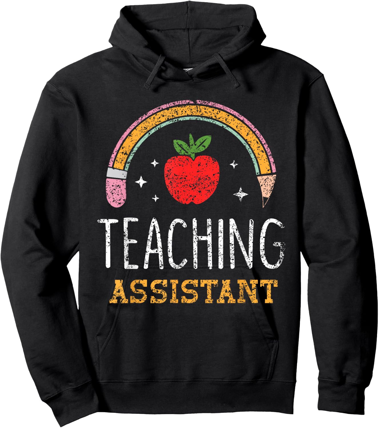 Teaching Assistant Teacher Assisting Teaching Assistant Hoodie - Hoodie | Black