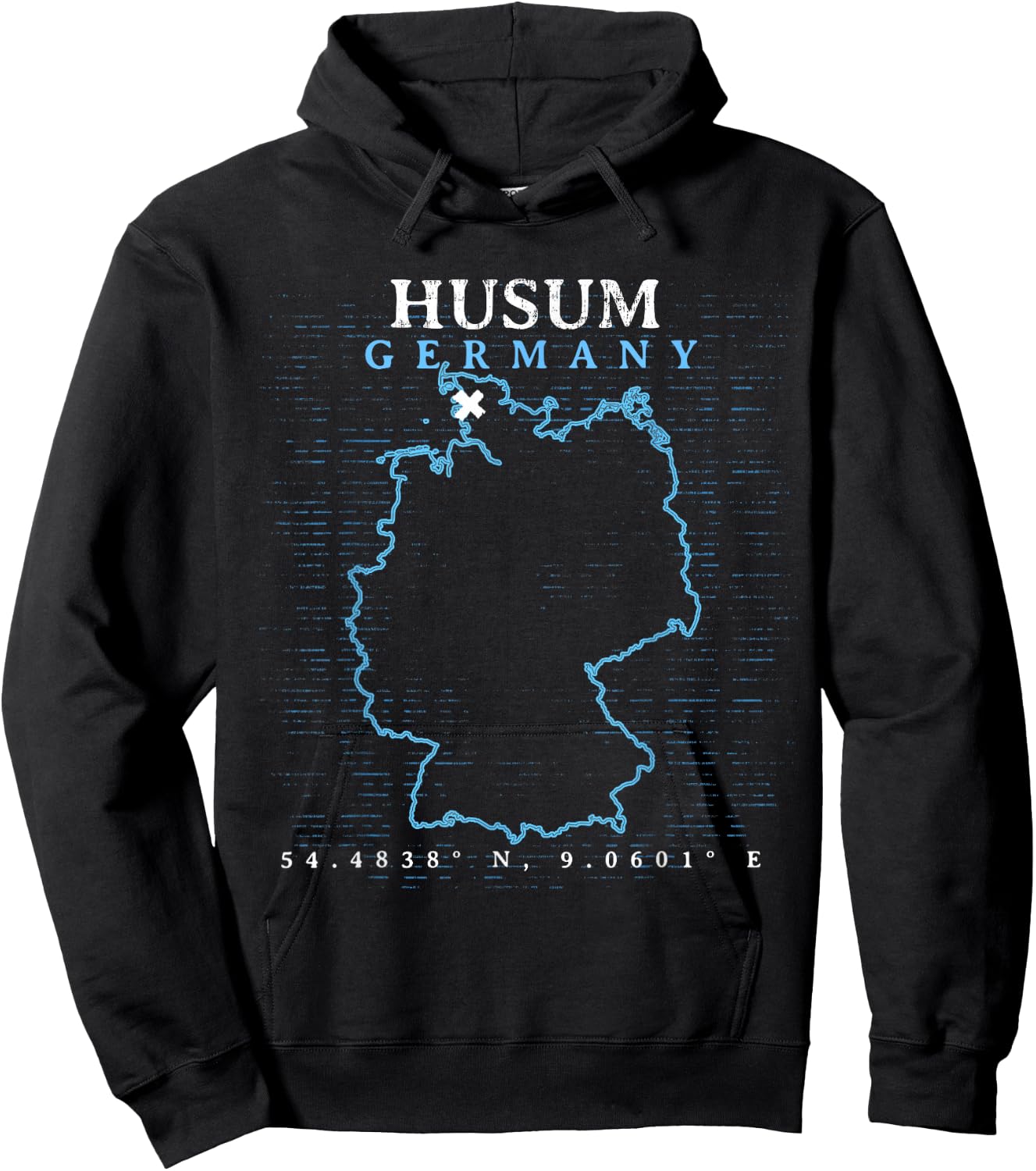Germany Husum Hoodie - Hoodie | Black