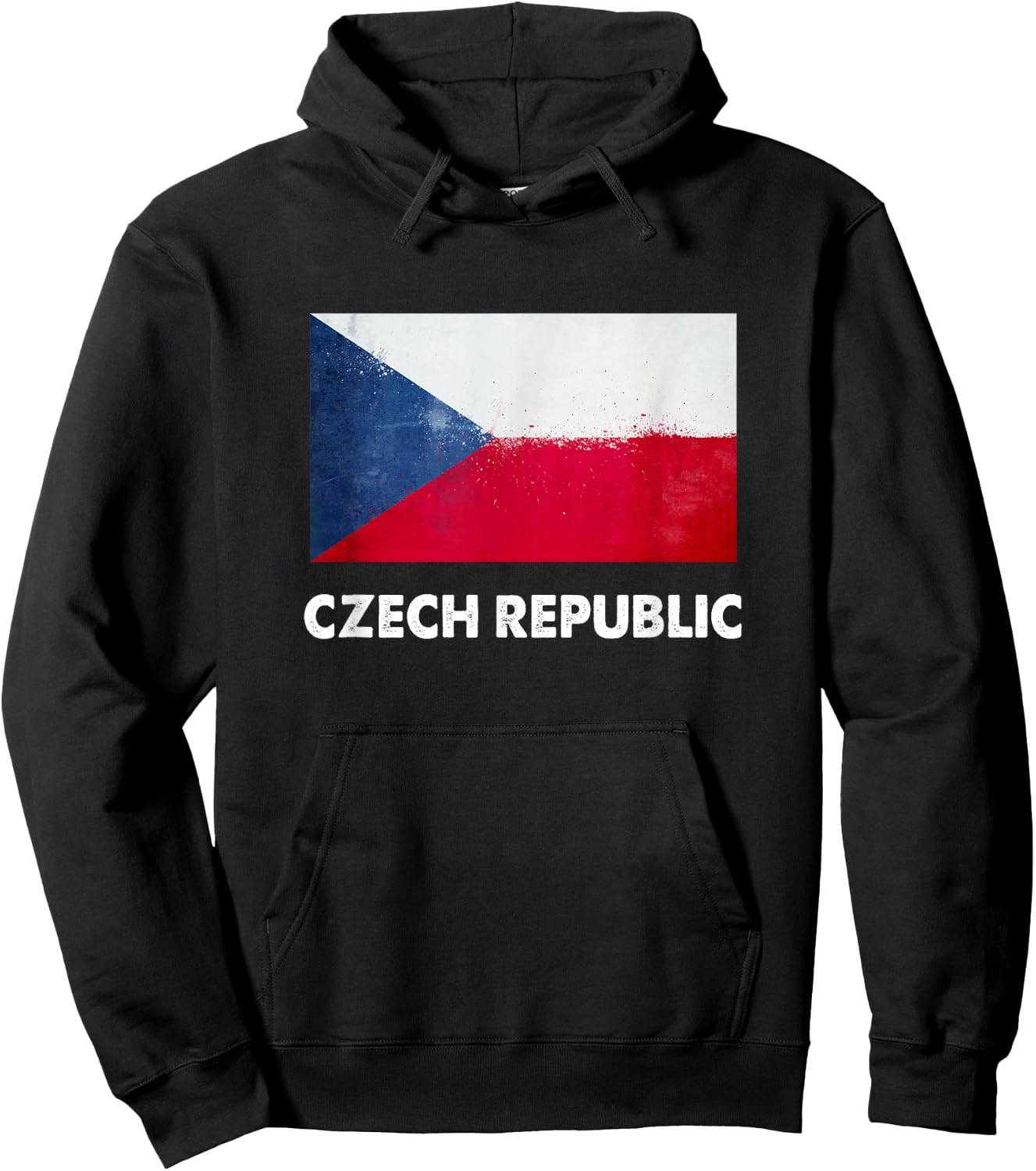 Czech Republic Flag Shirt | Czech Hoodie - Hoodie | Black