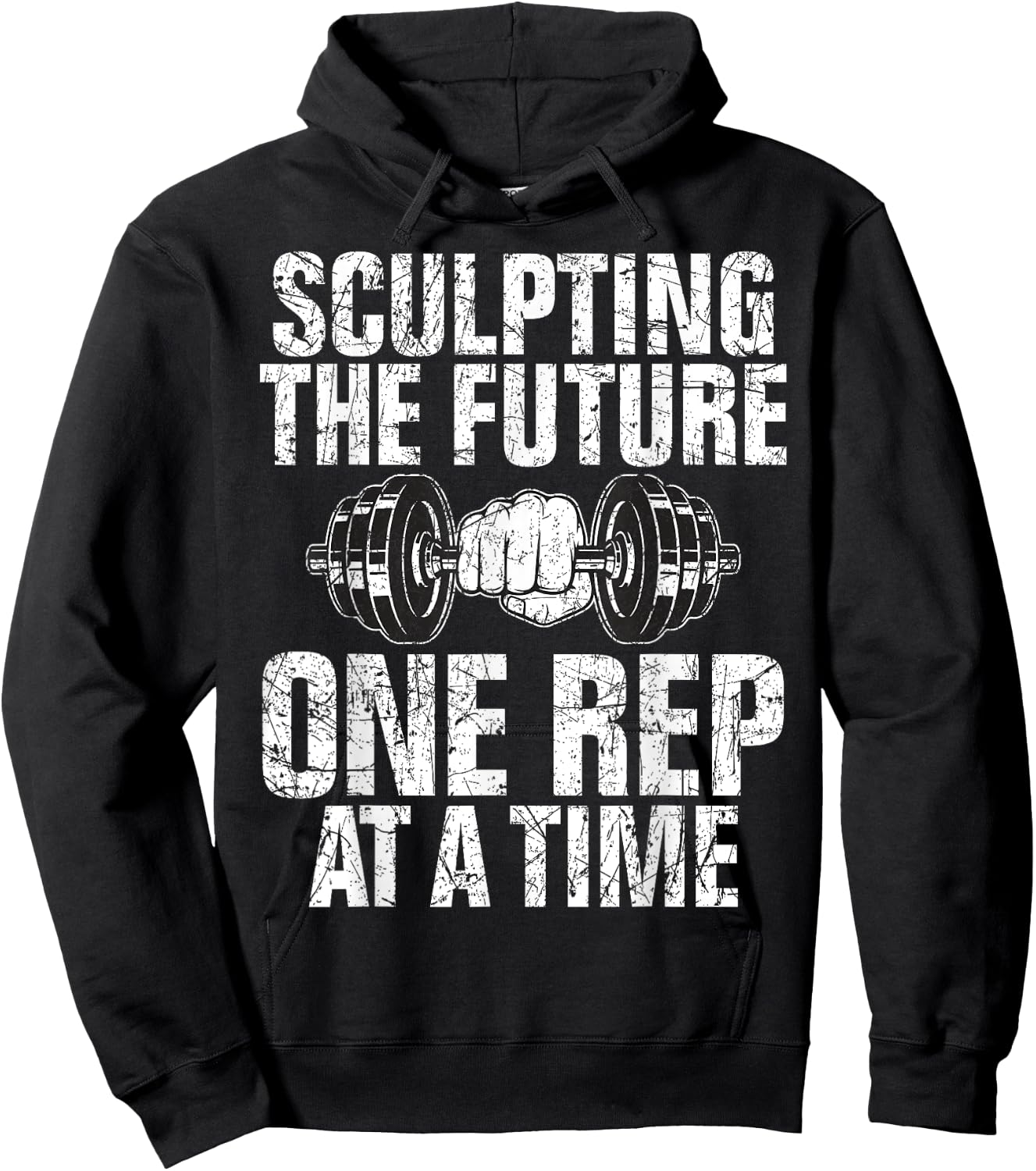 Sculpting the Future one Rep at a Time Personal Trainer Hoodie - Hoodie | Black