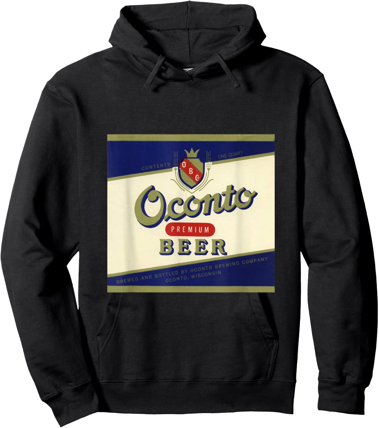Oconto Beer Hoodie - Hoodie | Black