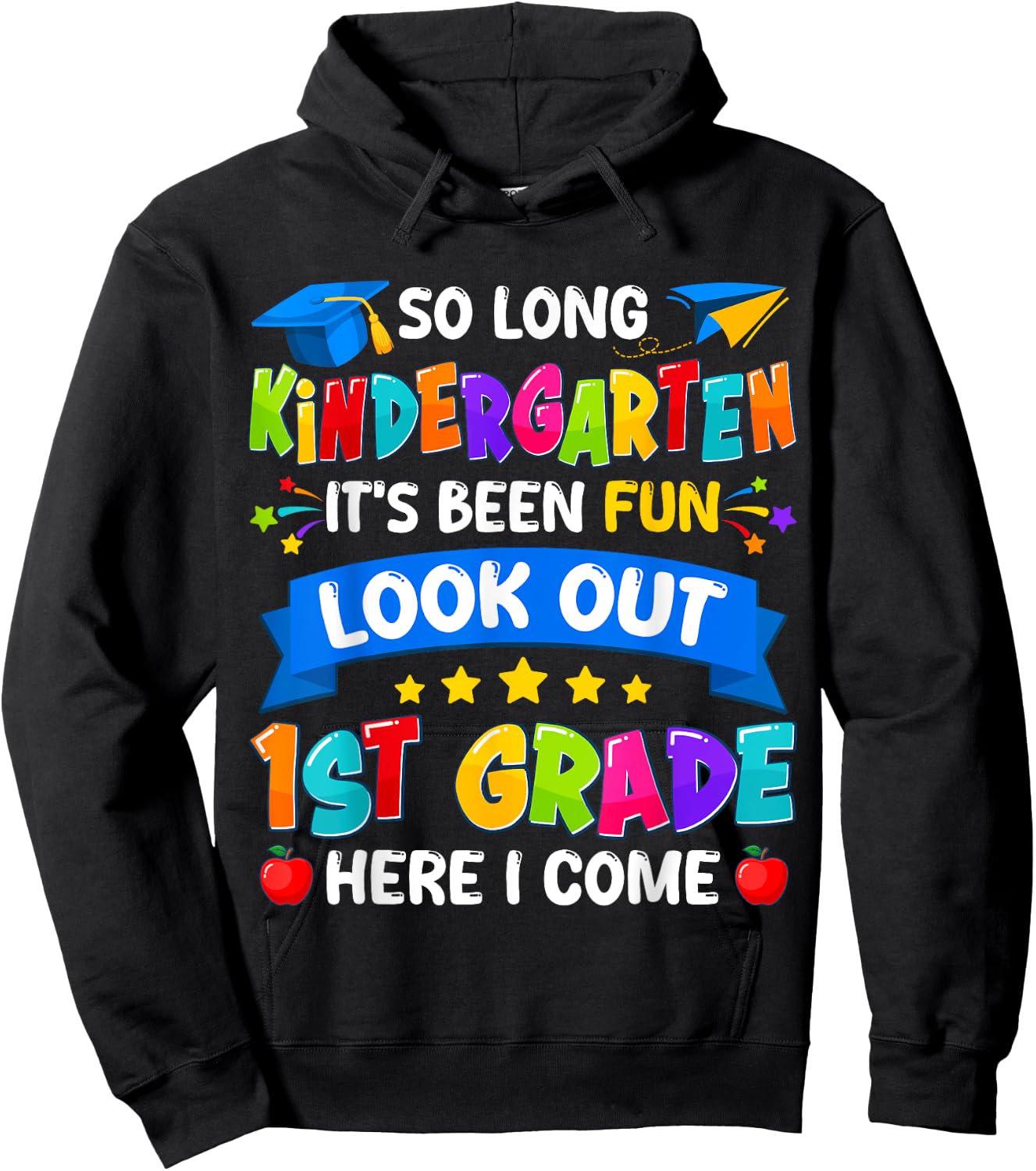 Kindergarten Graduation Hoodie - Hoodie | Black