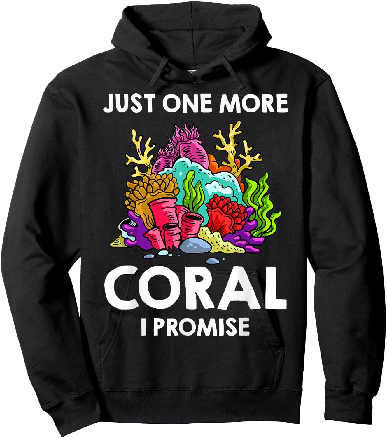 Coral Frag Reef Aquarium Fish Tank Aquarist Hoodie - Hoodie | Black