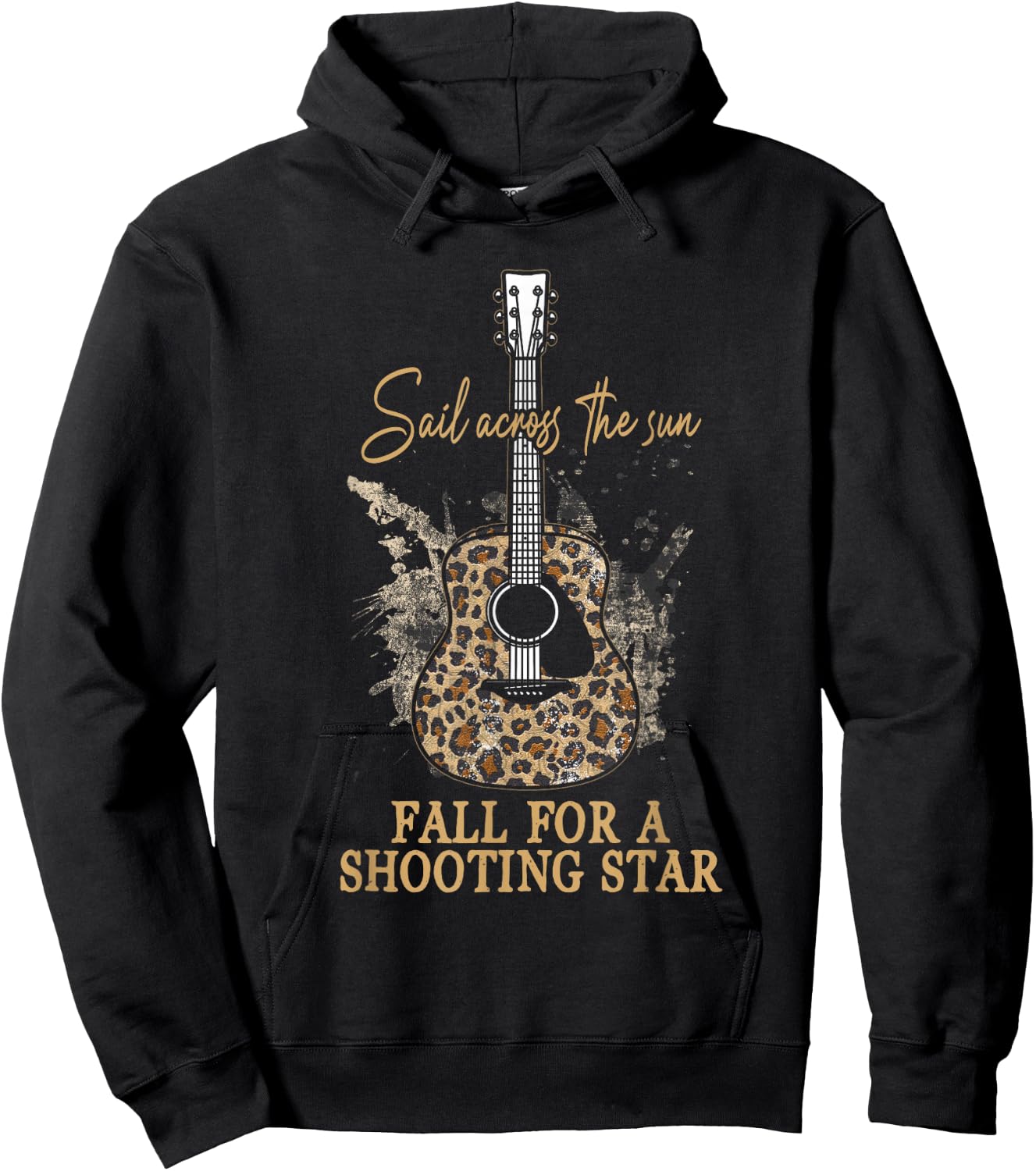 Sail Across The Sun Fall For A Shooting Star Classic Music Hoodie - Hoodie | Black