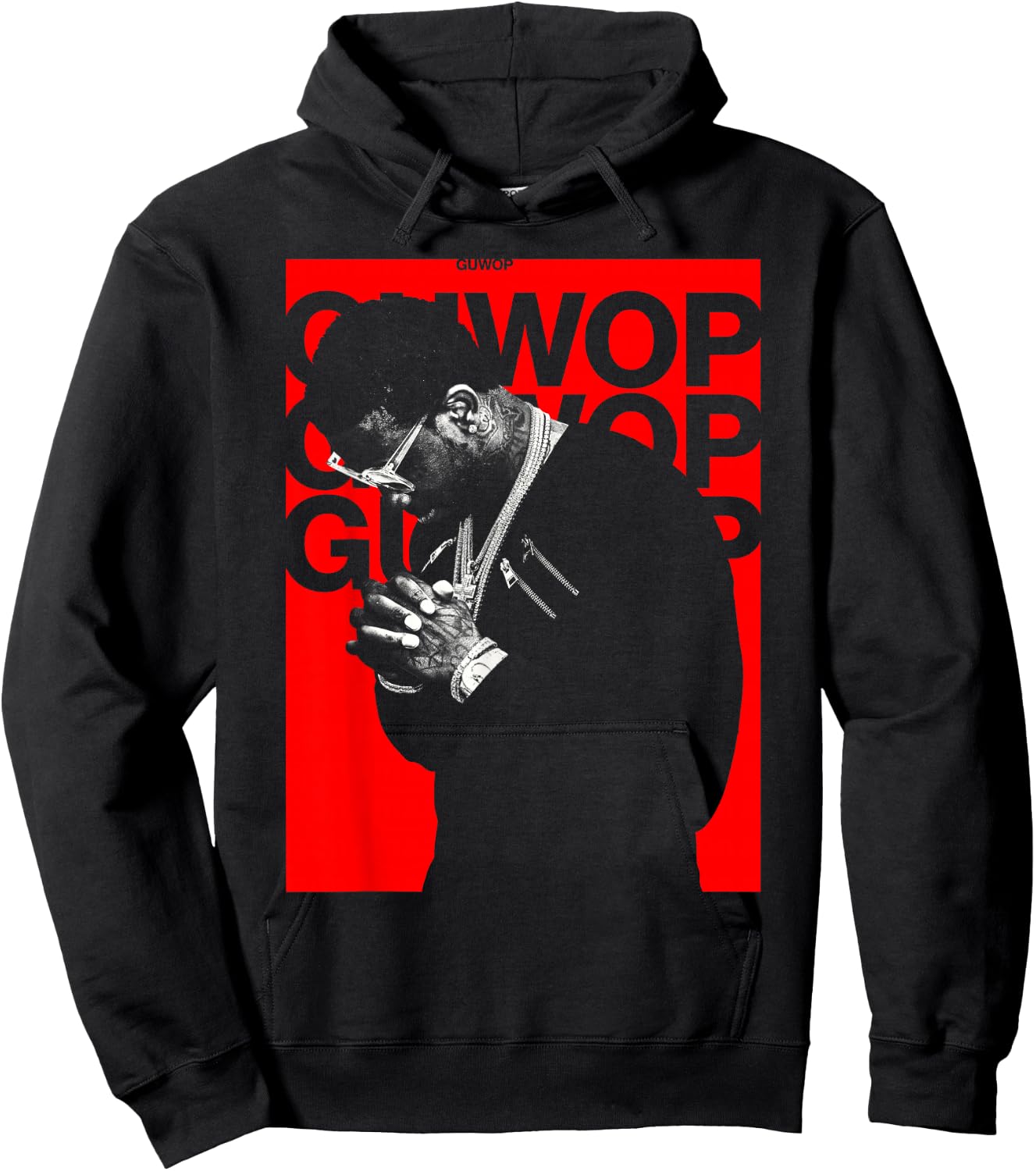 Gucci Mane GUWOP Pose Hoodie - Hoodie | Black