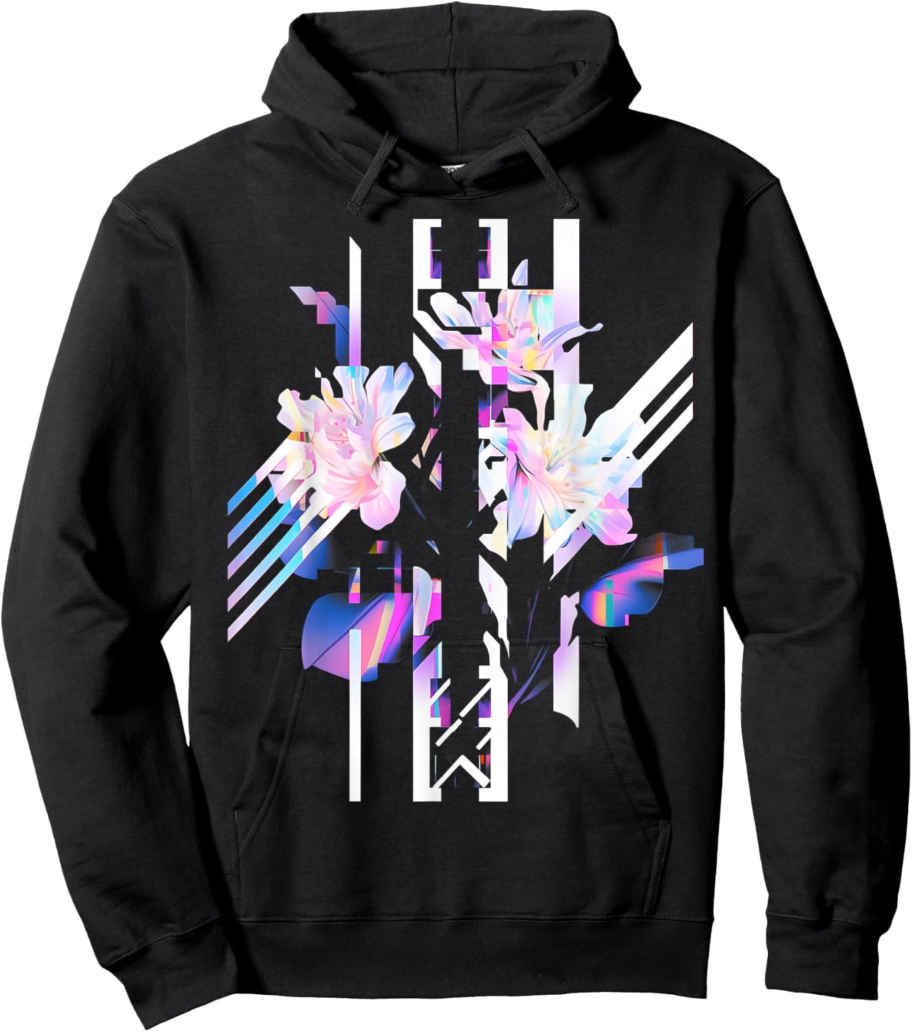 Futuristic Techwear Japanese Cyberpunk | Harajuku Streetwear Hoodie - Hoodie | Black