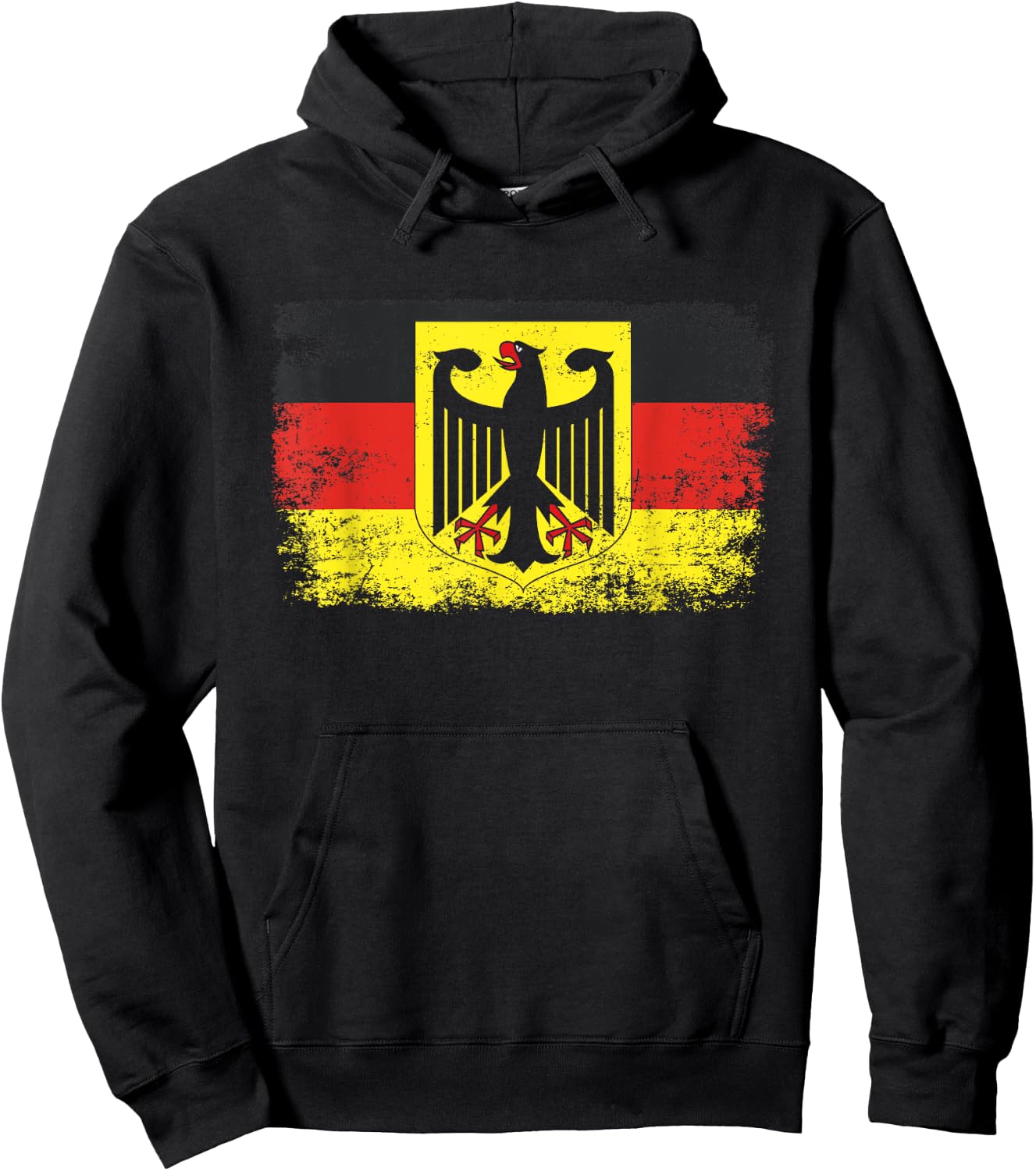 German Deutschland Eagle Bird Germany GER Country Gift Hoodie - Hoodie | Black