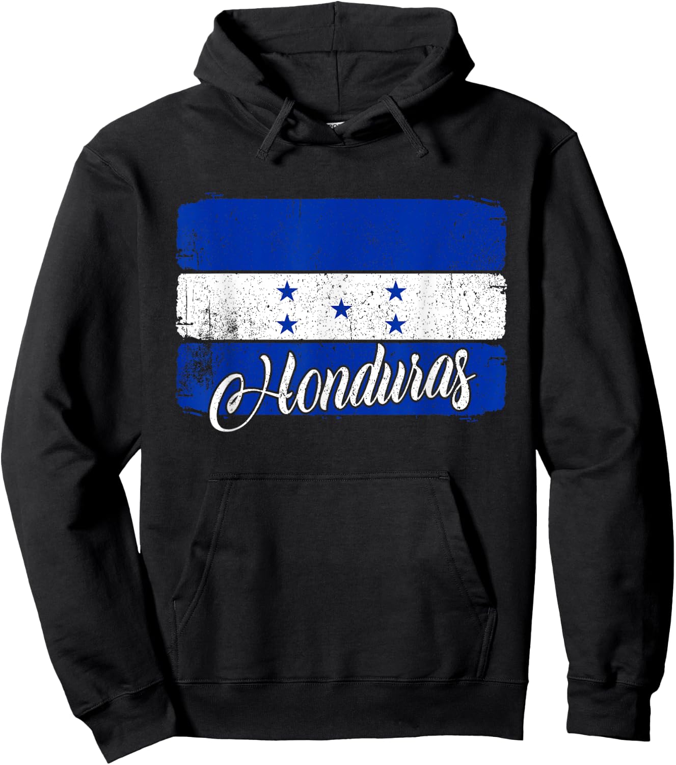 Honduras National Flag Honduras Flag Hoodie - Hoodie | Black